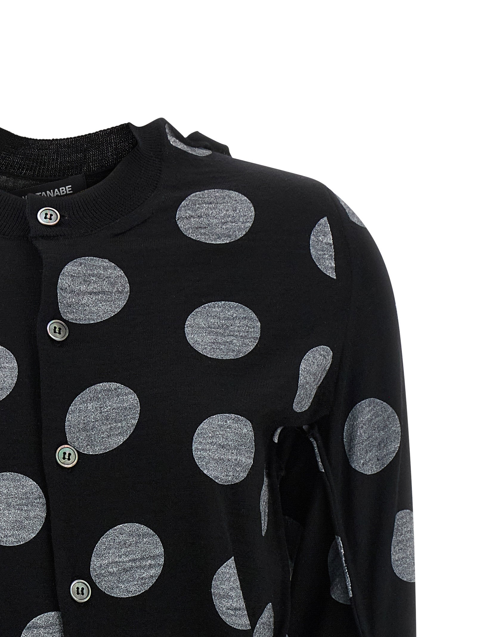 Junya Watanabe Bicolor Wool Cardigan