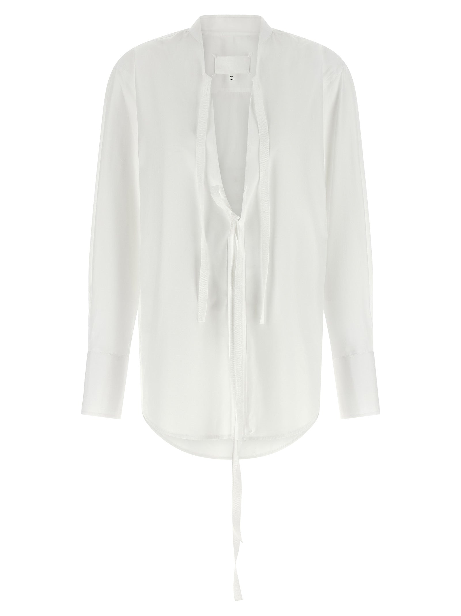 Maison Margiela White Cotton Blouse