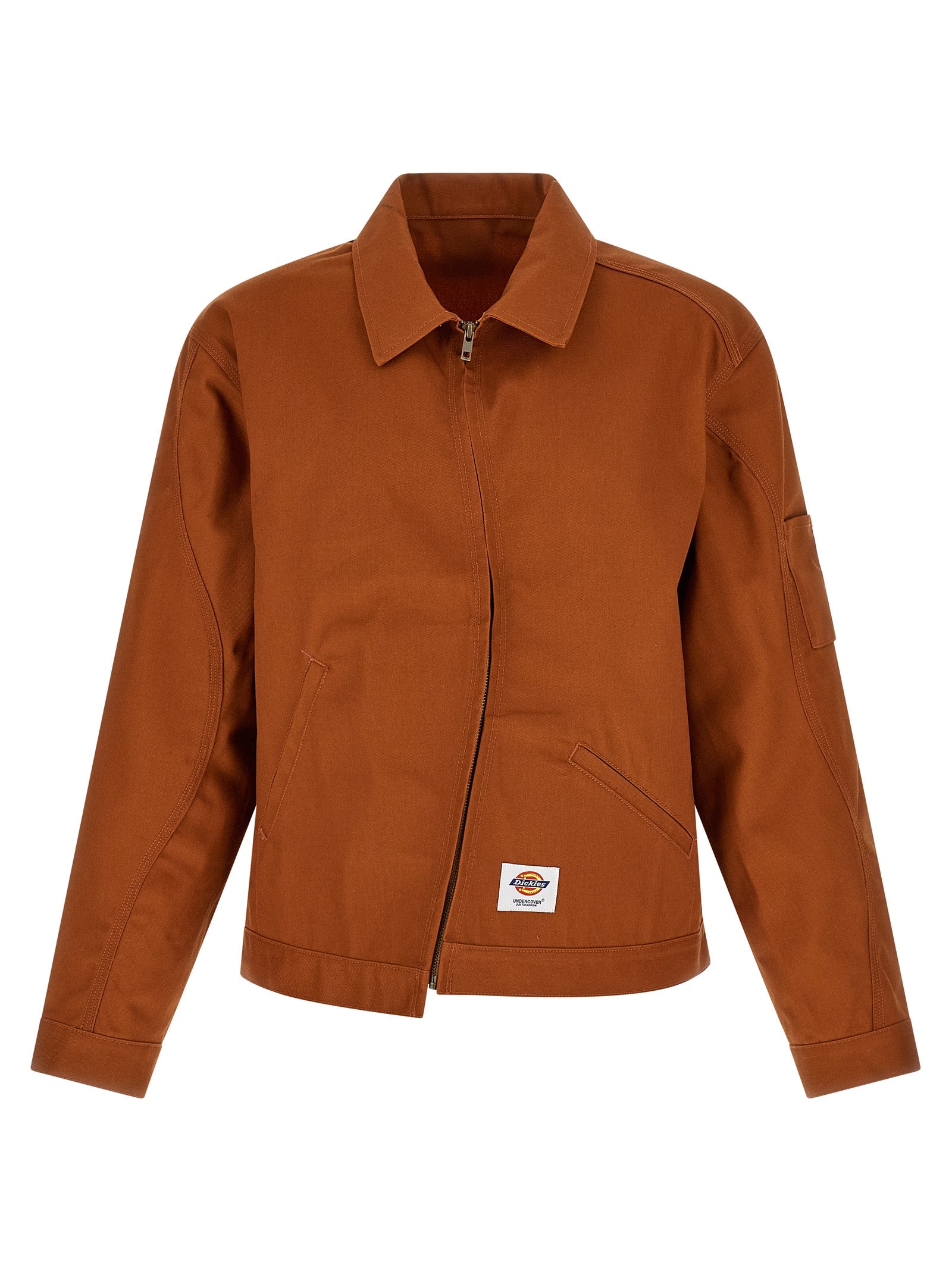 Undercover Brown Polyester Shell Jacket