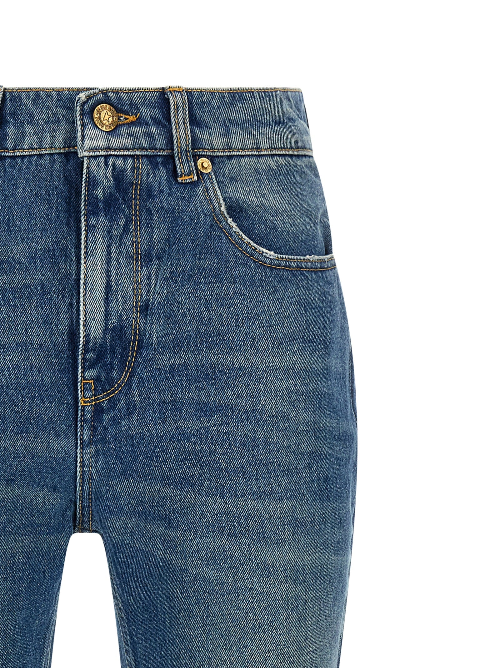 Golden Goose Blue Cotton False