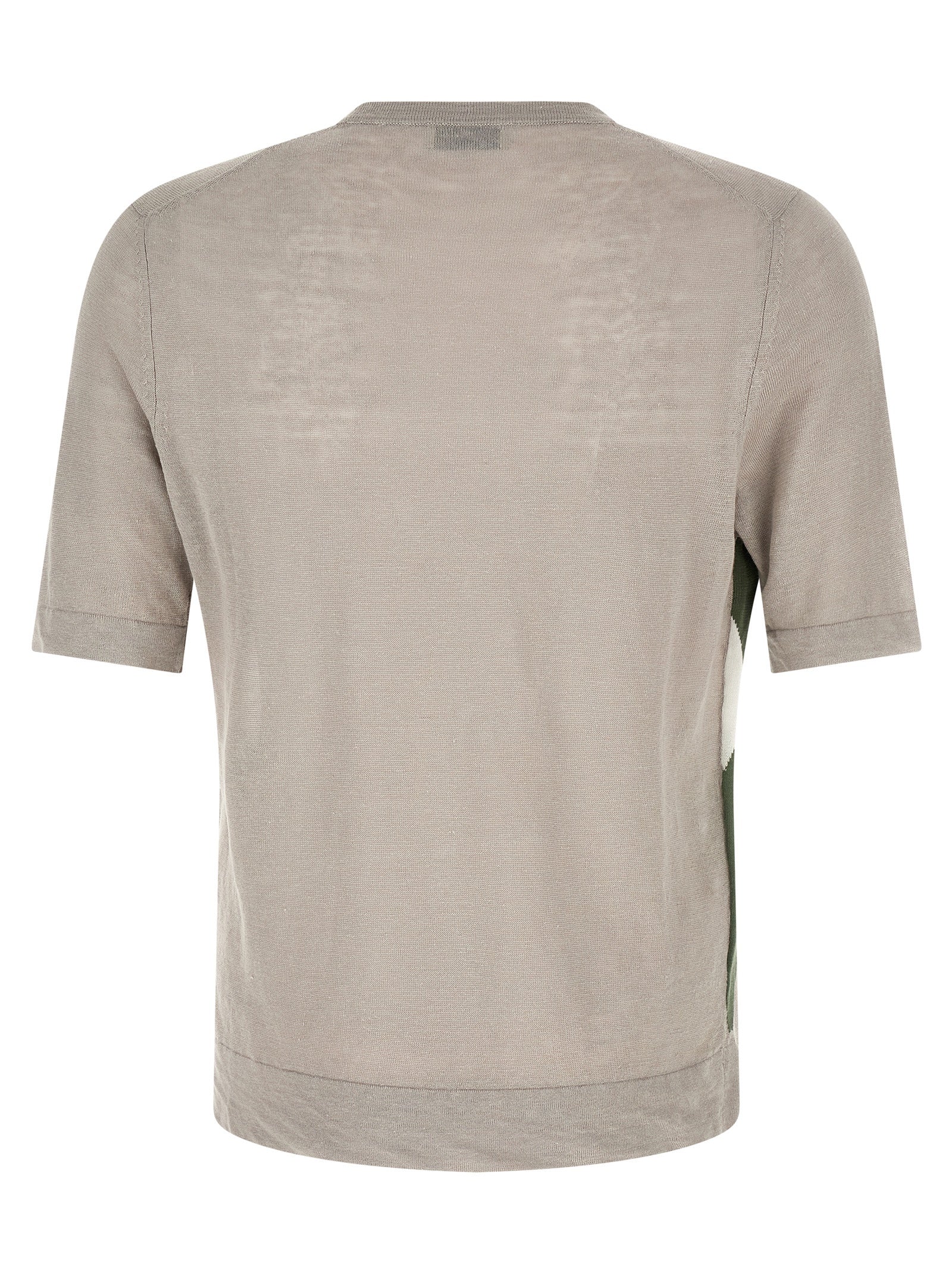 Ballantyne Gray Linen T-Shirt