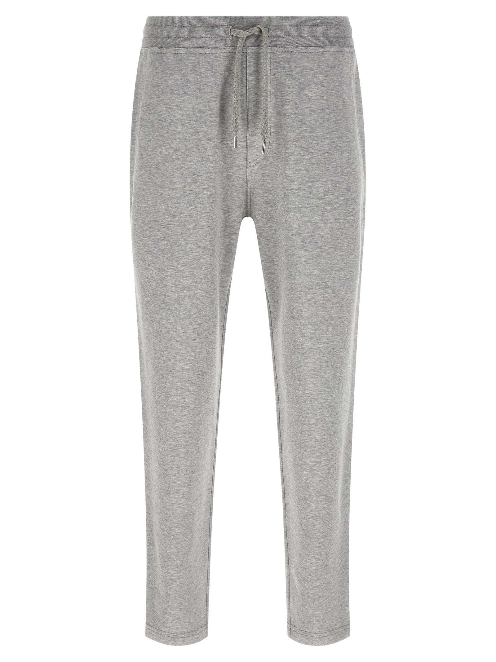 Brunello Cucinelli Gray Cotton Athletic Pants