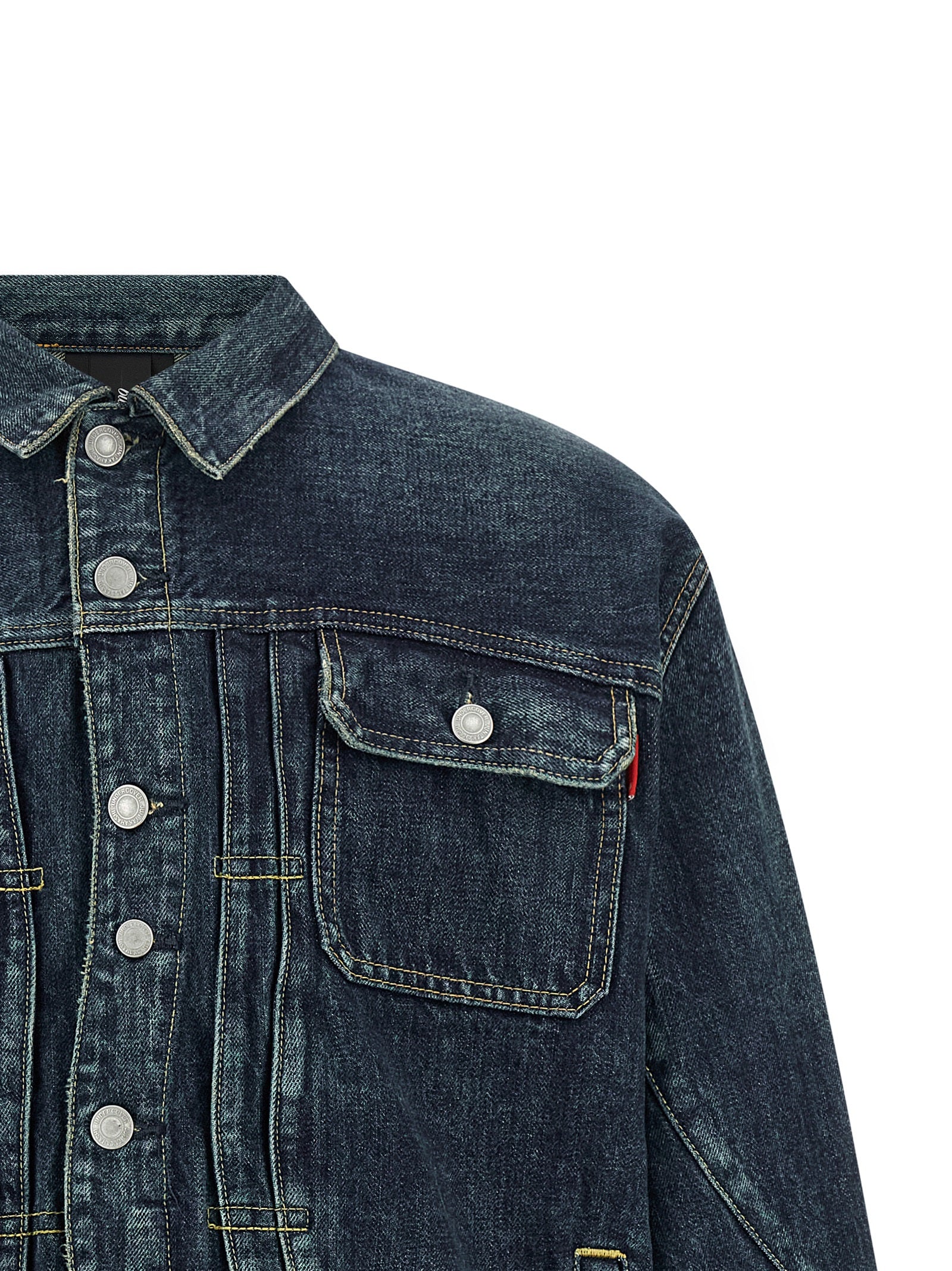 Undercover Blue Cotton Denim Jacket