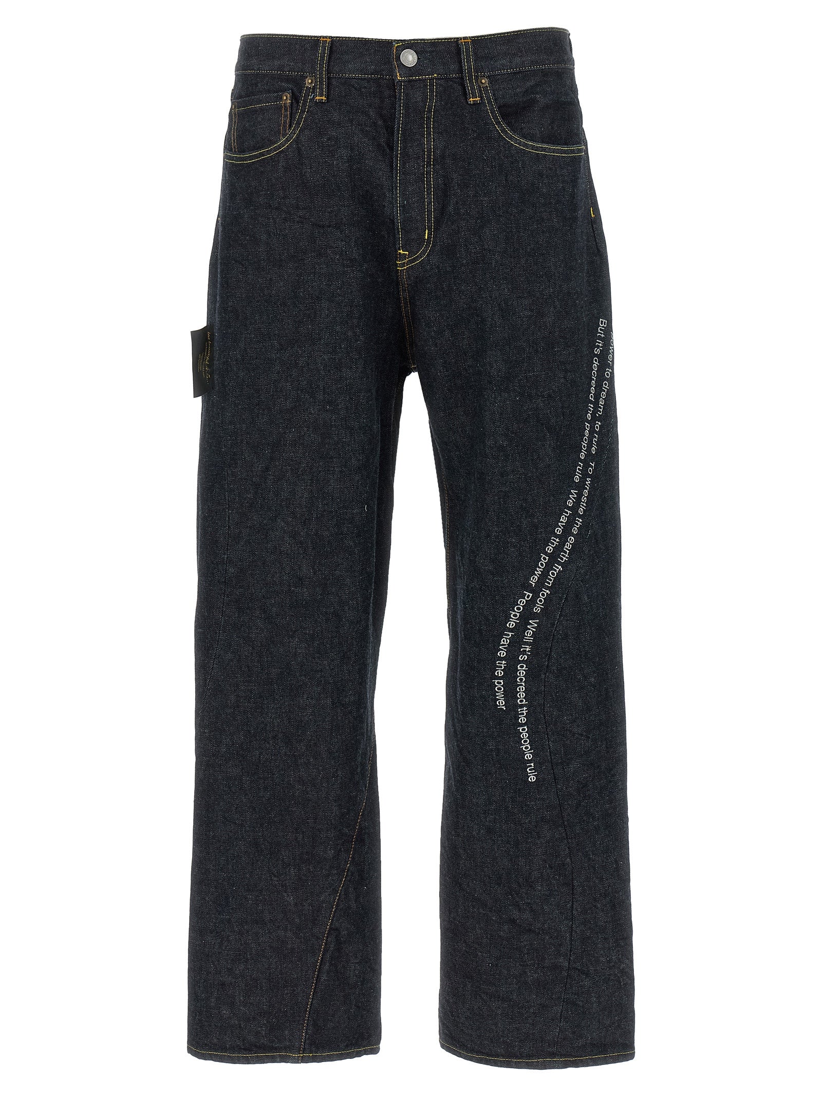 Undercover Blue Wide-Leg Jeans