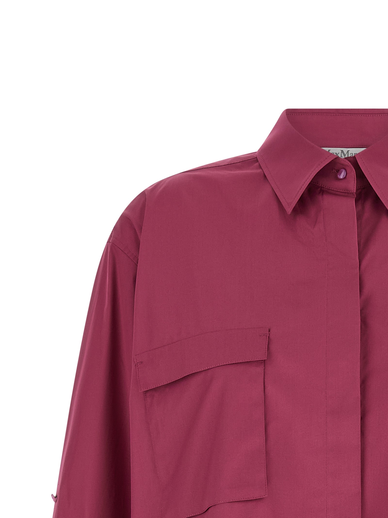 Max Mara Fuchsia Cotton Blouse
