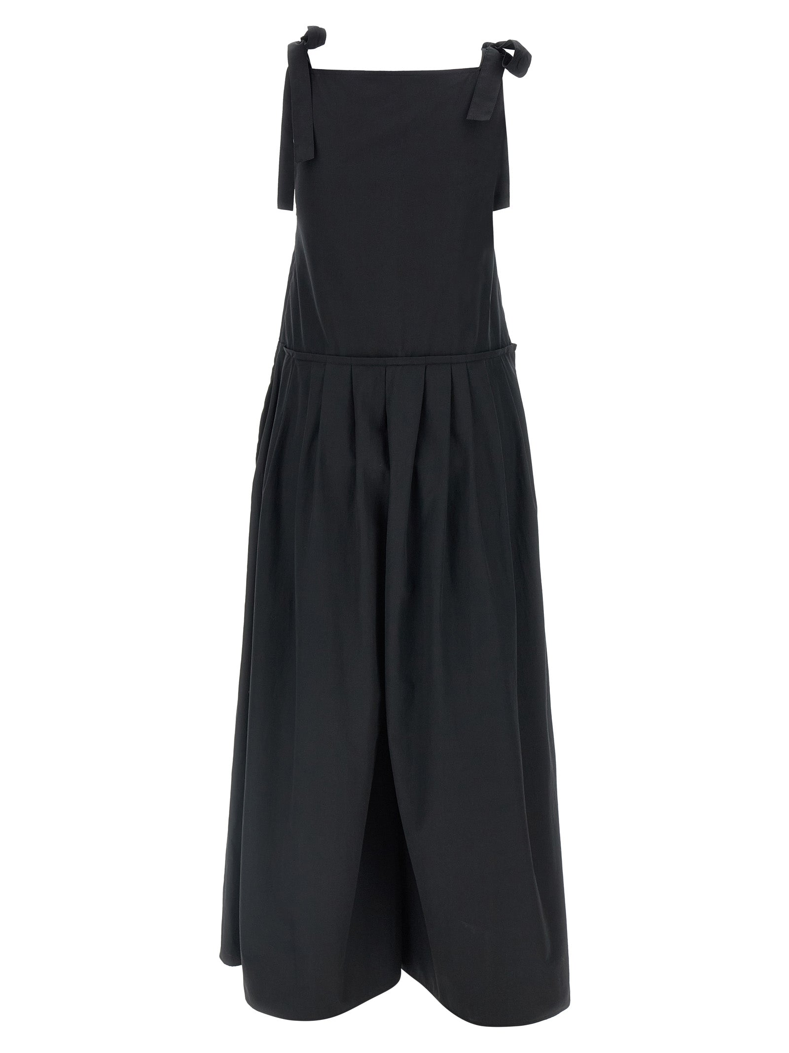 Max Mara Black Cotton Jumpsuit