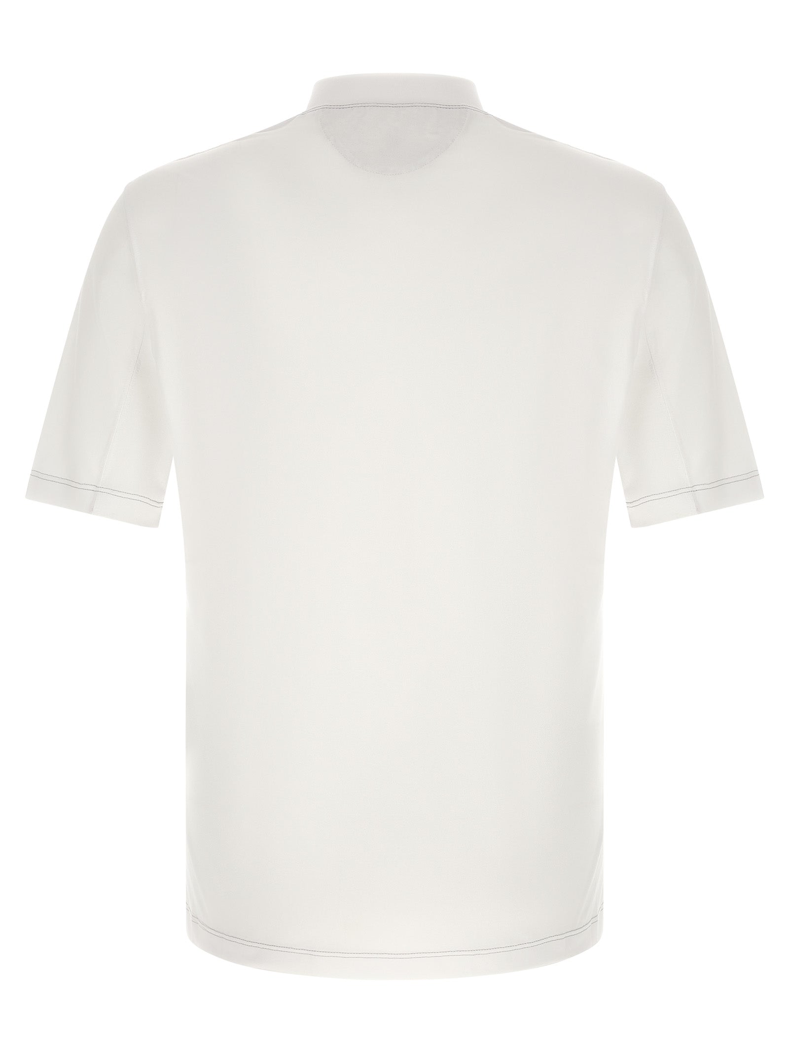 Brunello Cucinelli White Polyamide T-Shirt