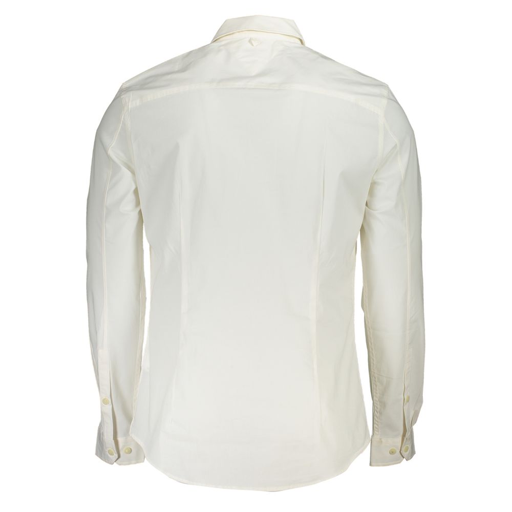 Tommy Hilfiger White Cotton Men's Shirt