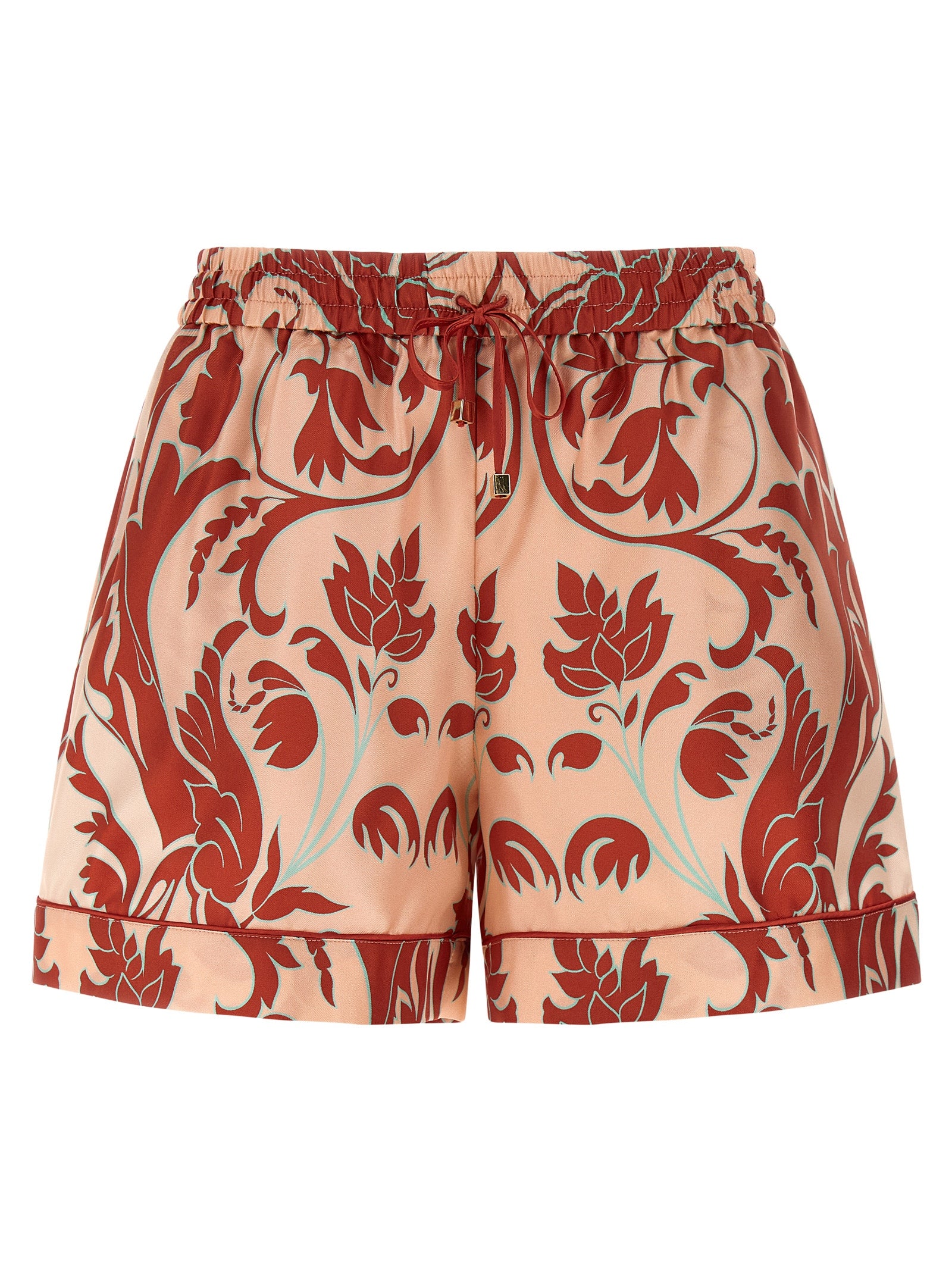 F.R.S. - FOR RESTLESS SLEEPERS Multicolor Silk Bermuda Shorts