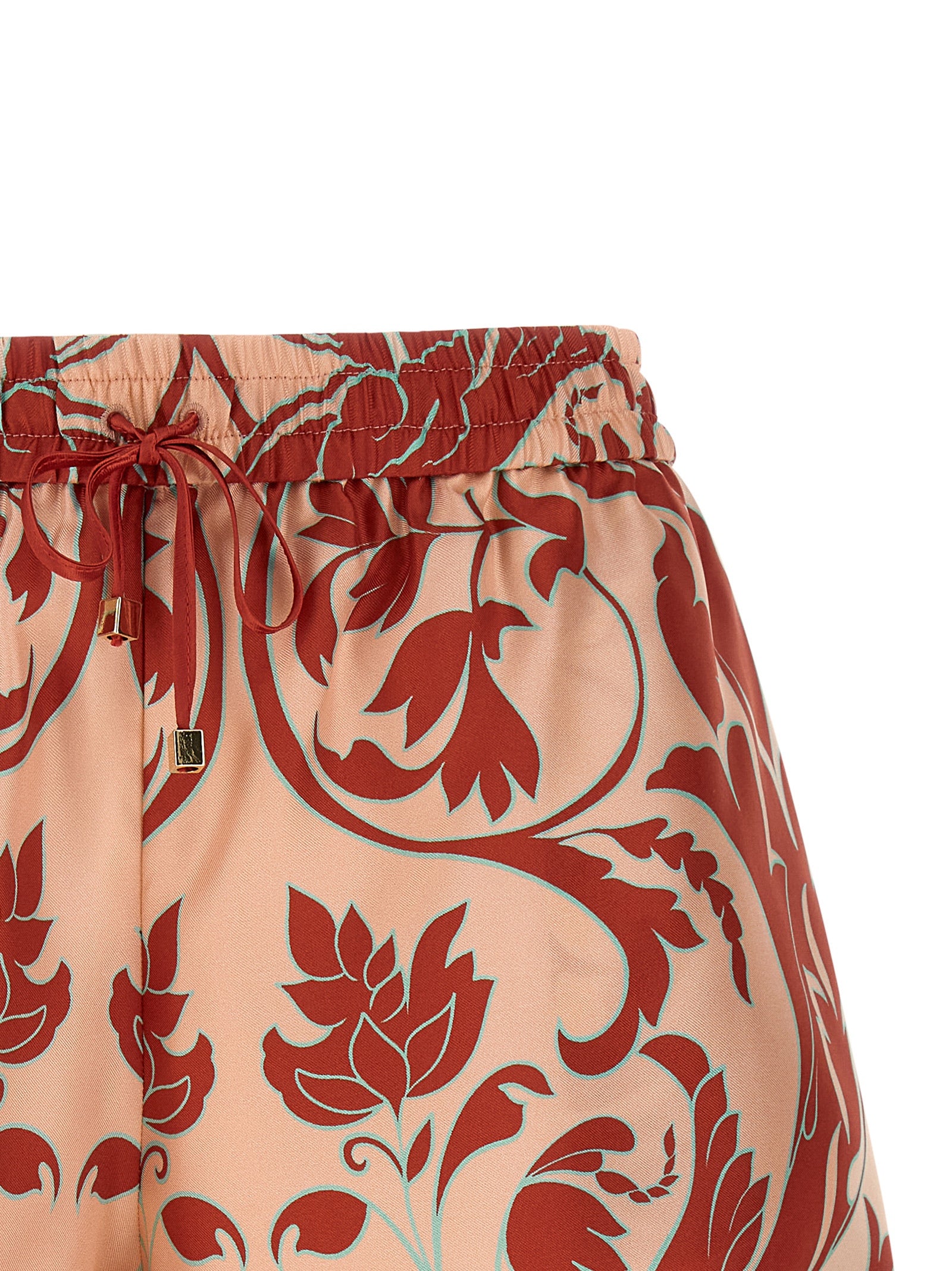 F.R.S. - FOR RESTLESS SLEEPERS Multicolor Silk Bermuda Shorts