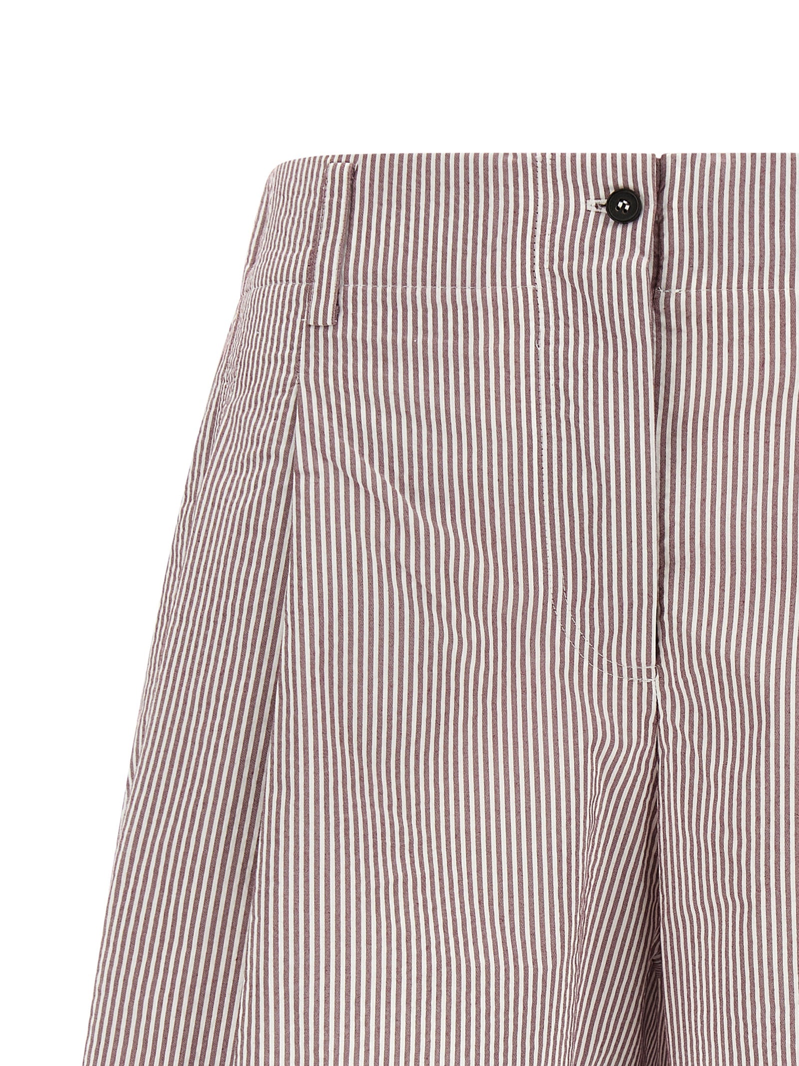 Brunello Cucinelli Multicolor Cotton Bermuda Shorts