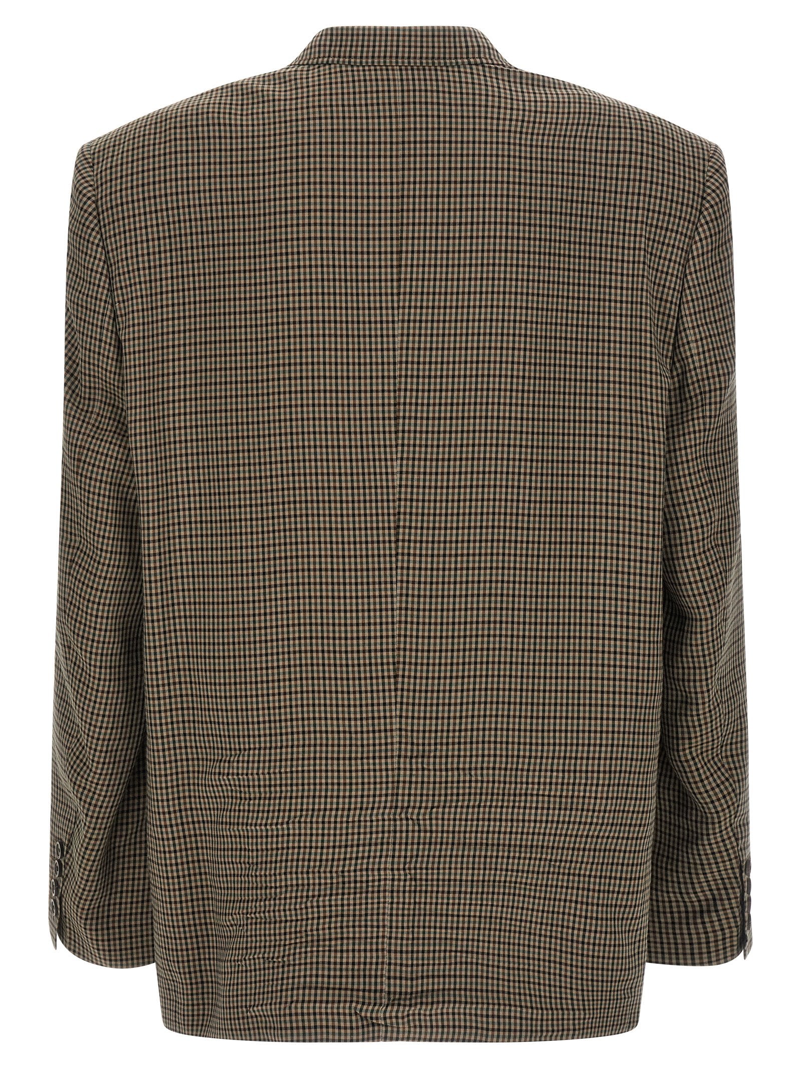 Balenciaga Brown Lyocell Blazer