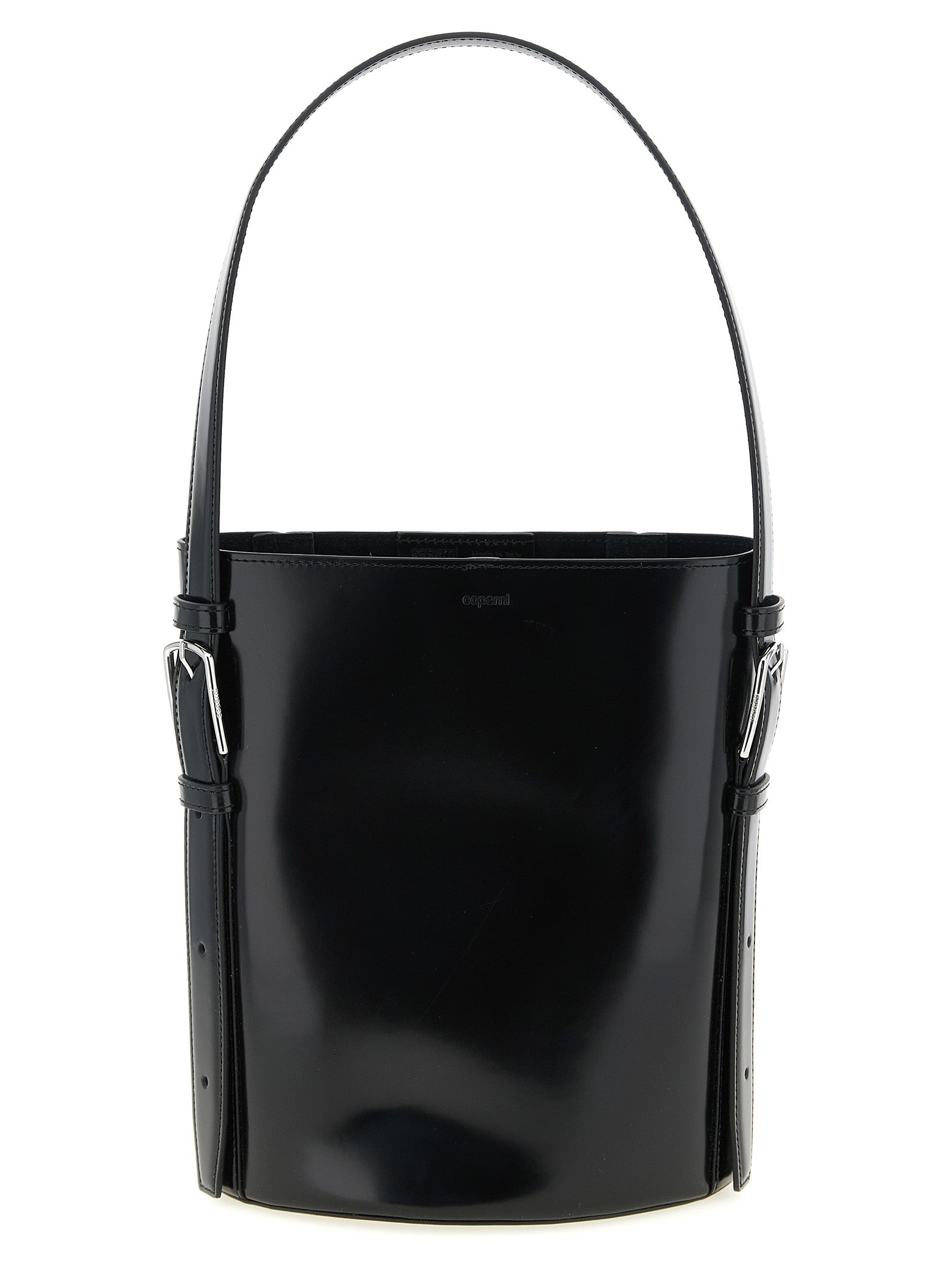 Coperni Black Cowhide Shoulder Bag