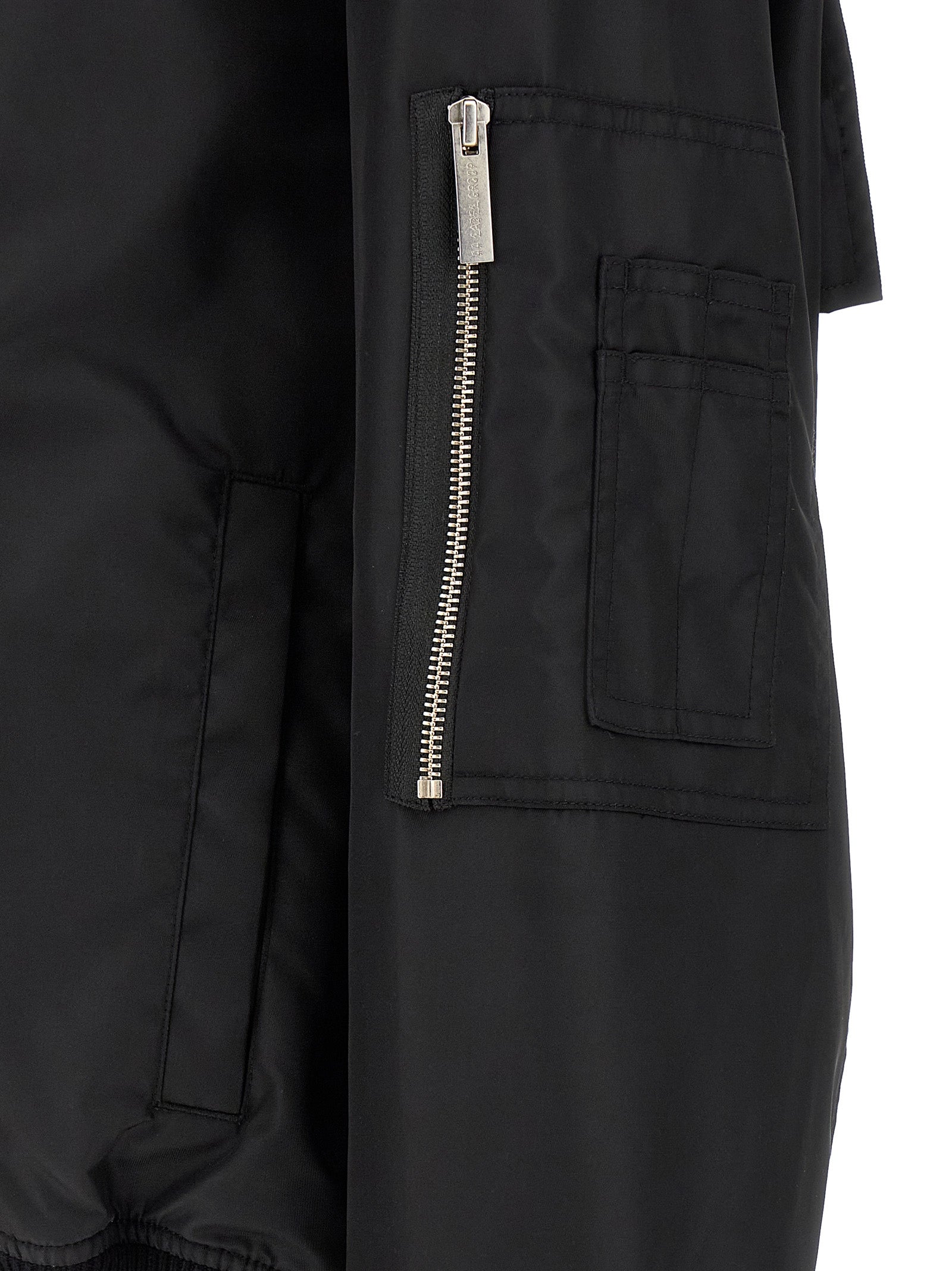 44 Label Group Black Polyamide Bomber