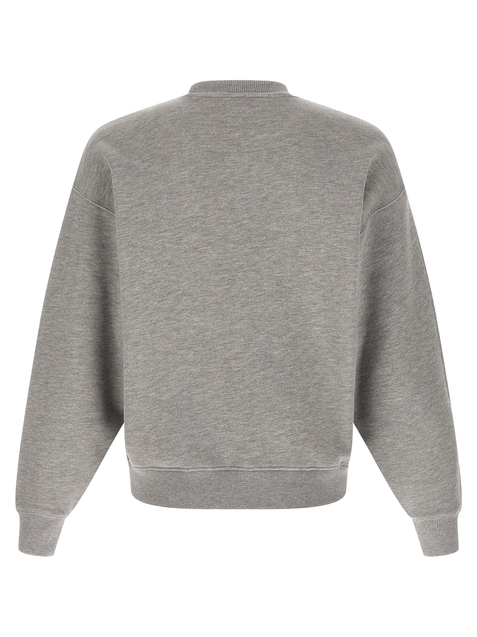 Autry Gray Cotton Sweatshirt