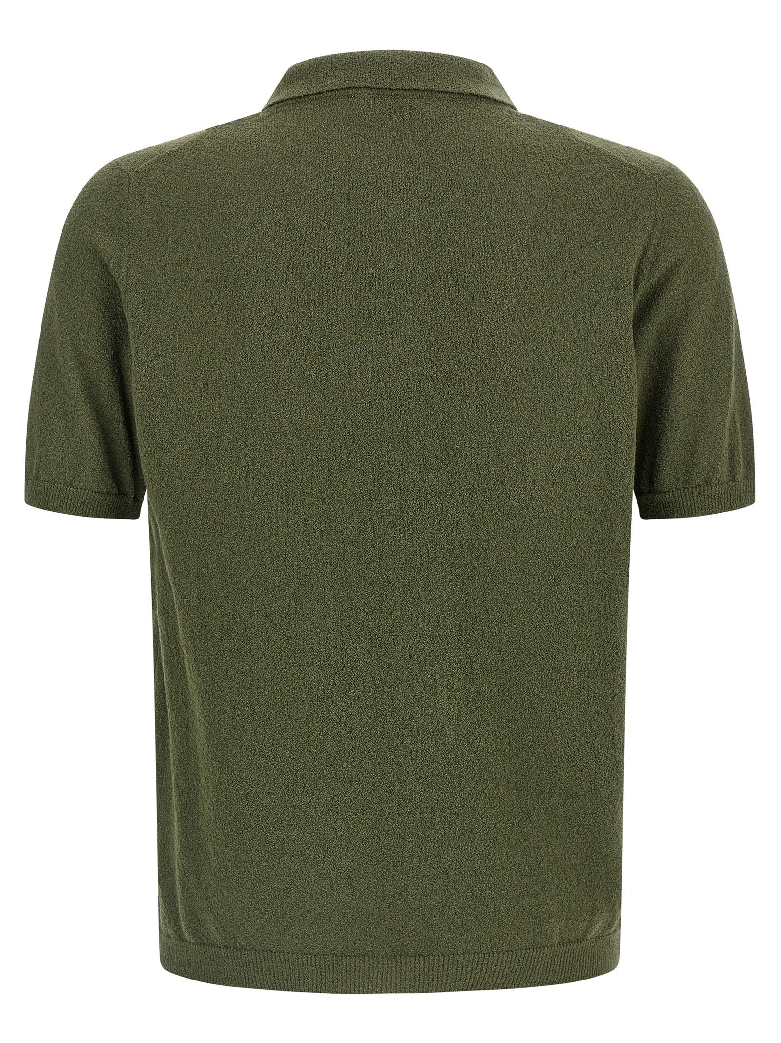 Roberto Collina Bicolor Cotton Polo Shirt