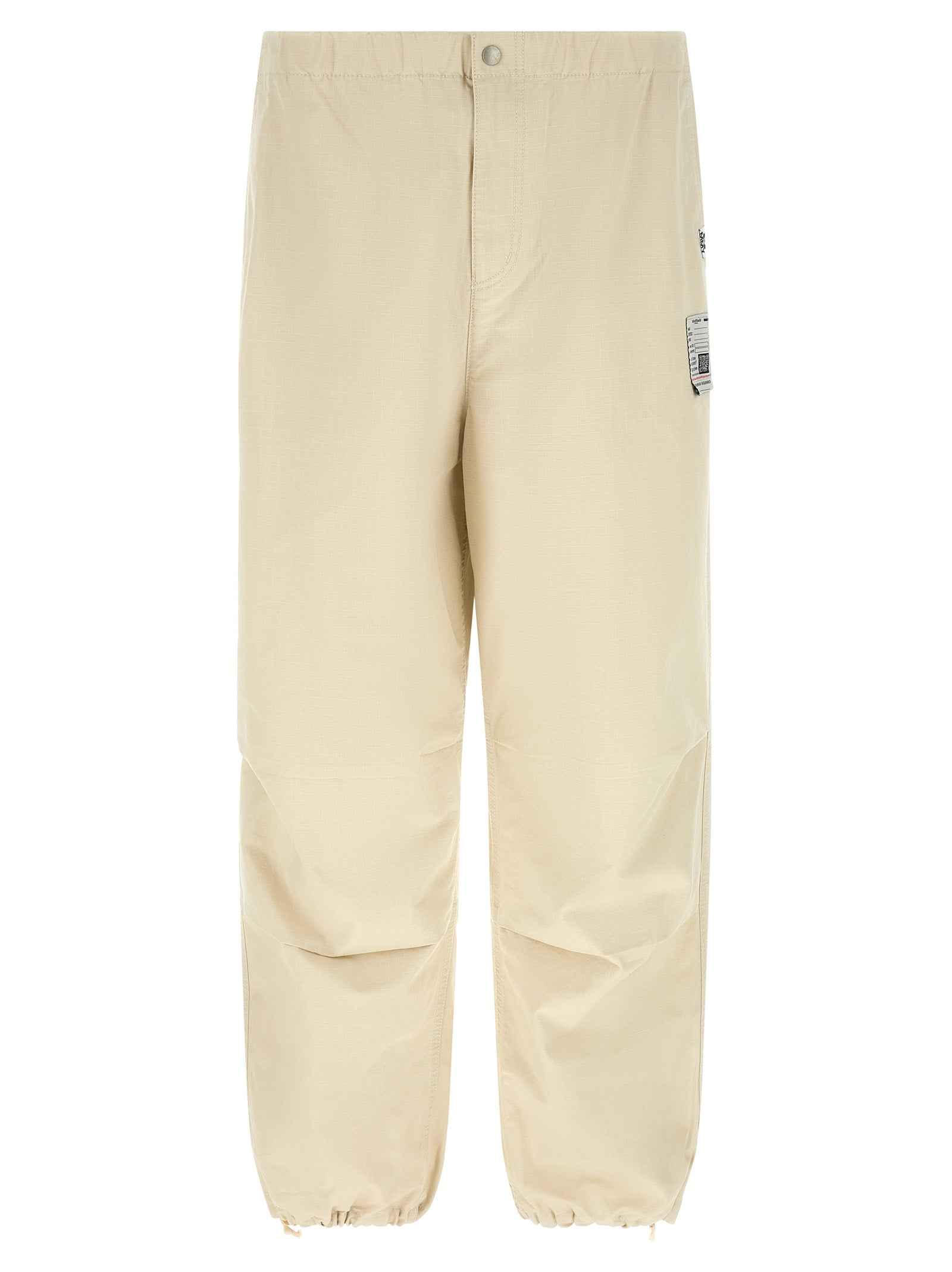 Maison Mihara Yasuhiro Beige Cotton Athletic Pants