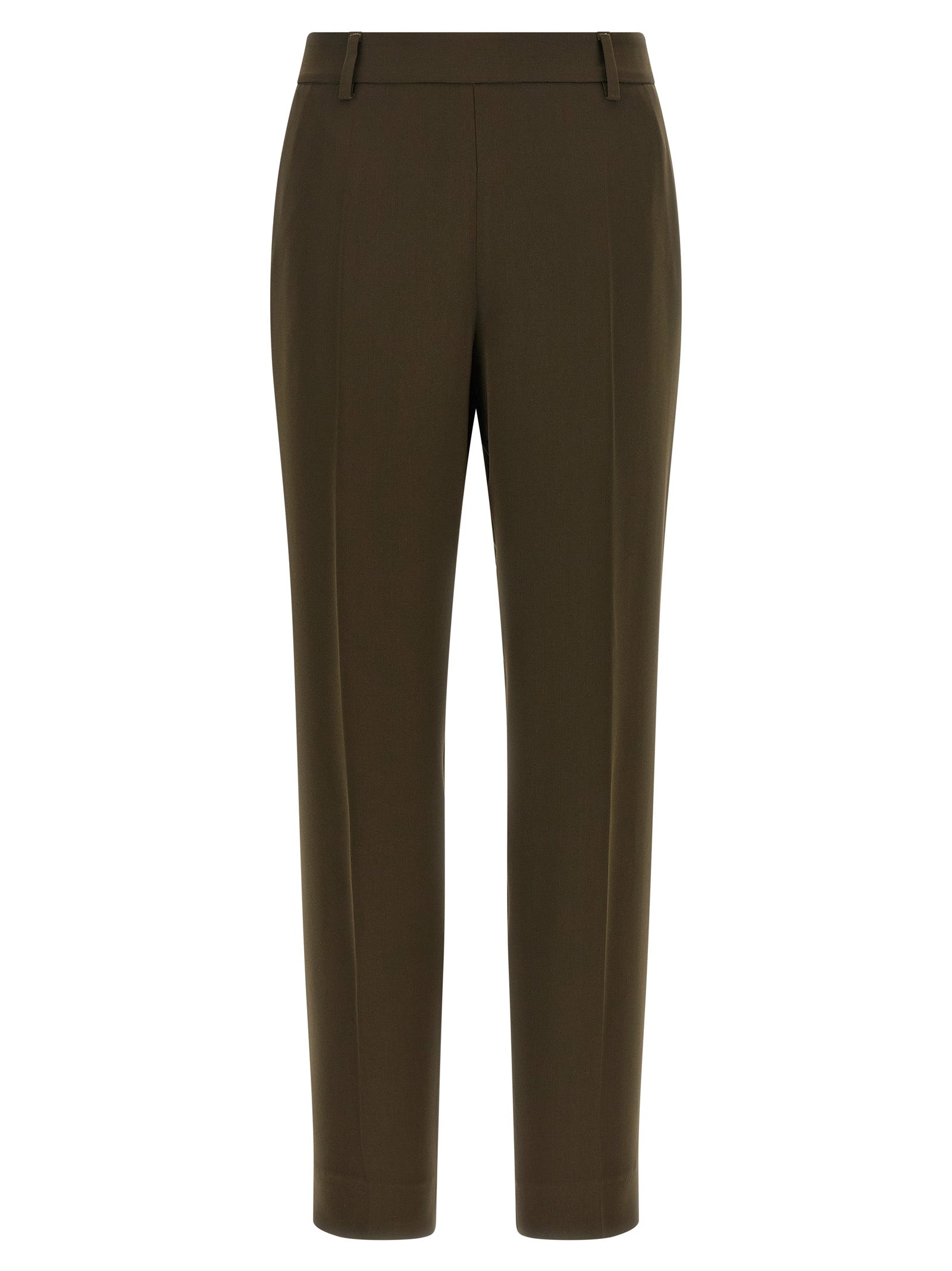 Alberto Biani Bicolor Triacetate Casual Pants