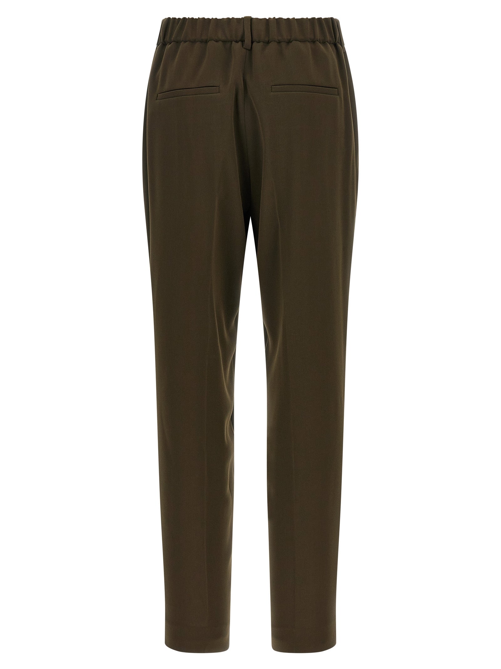 Alberto Biani Bicolor Triacetate Casual Pants