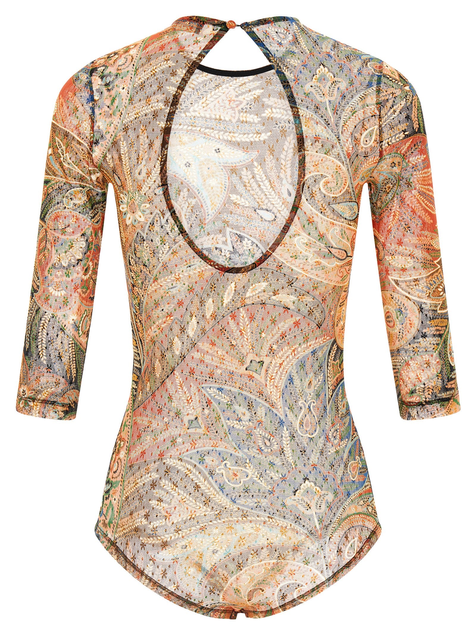 Etro Multicolor Polyamide Bodysuit