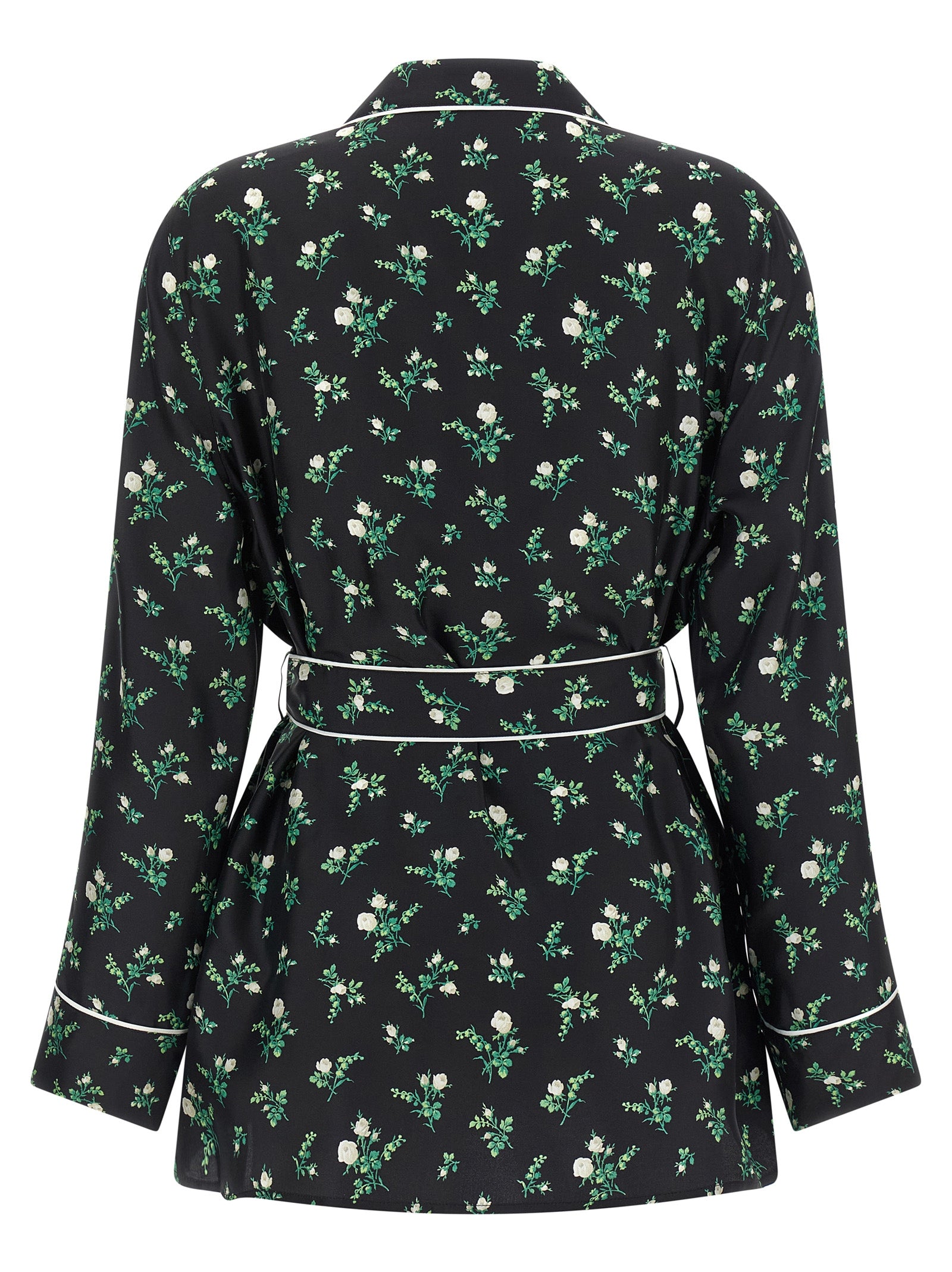 Dolce & Gabbana Black Silk Blouse