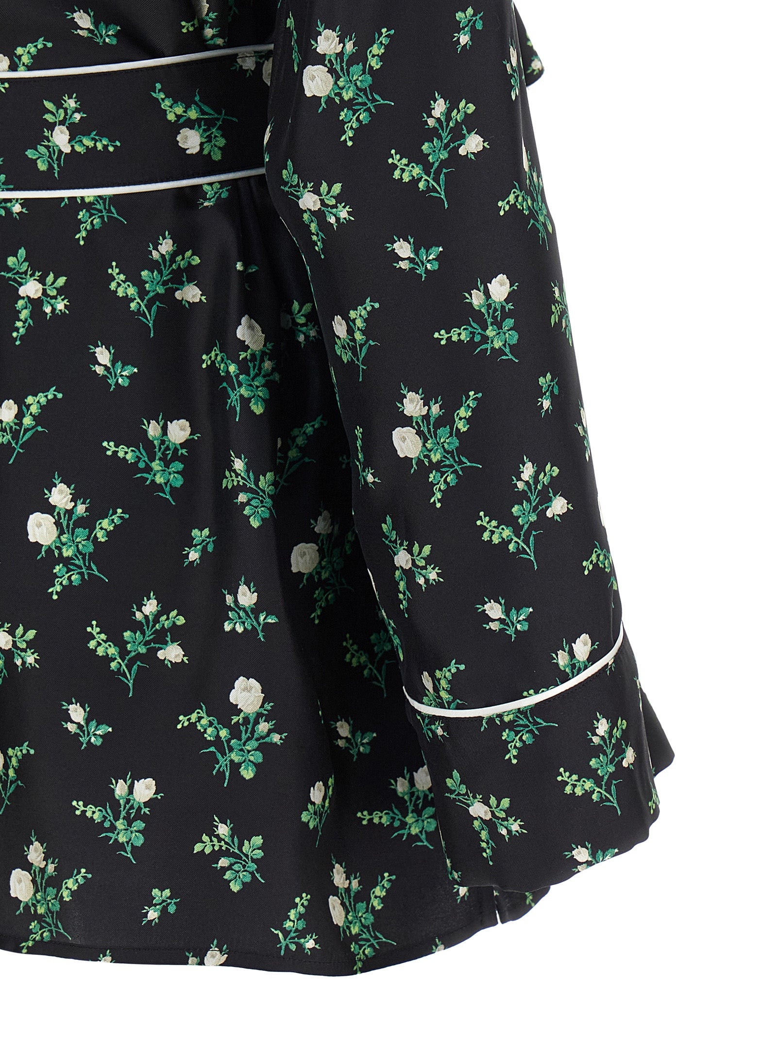 Dolce & Gabbana Black Silk Blouse