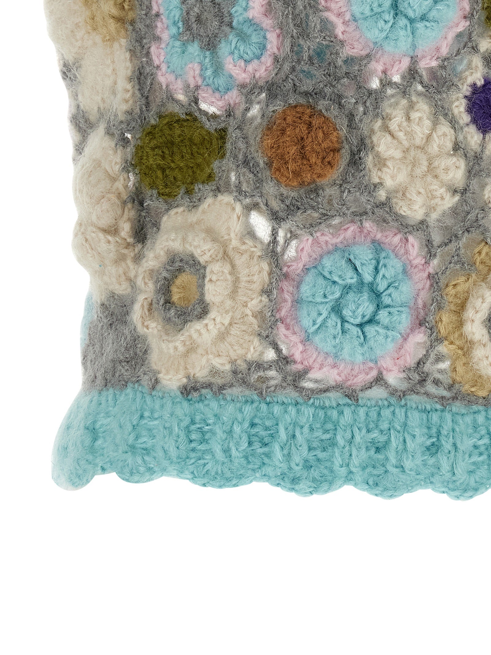 Ganni Multicolor Wool Sleeveless Jacket