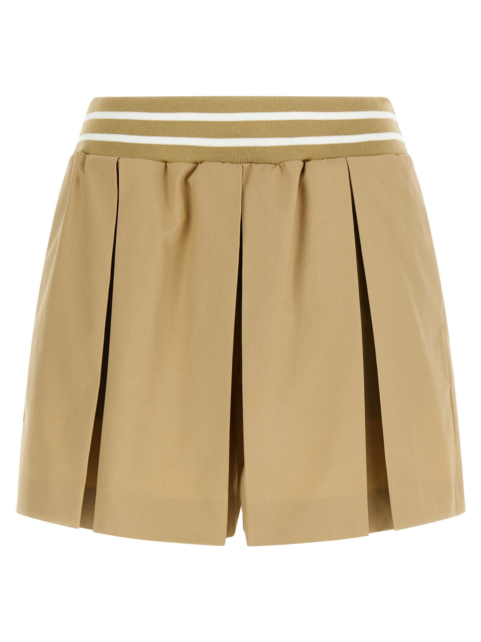 Moschino Beige Cotton Bermuda Shorts