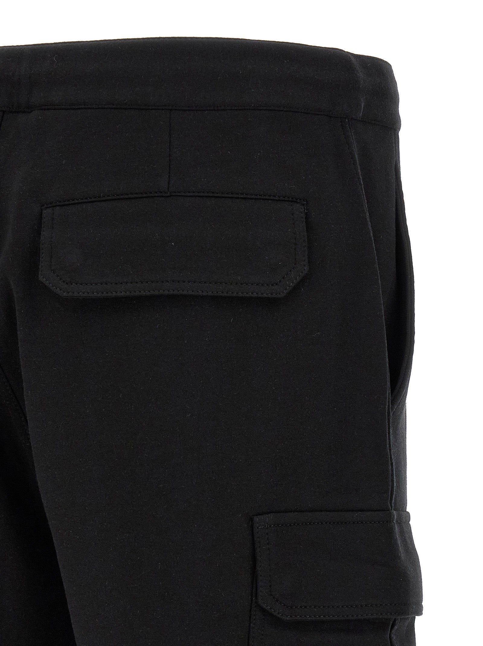 Brunello Cucinelli Black Cotton Bermuda Shorts