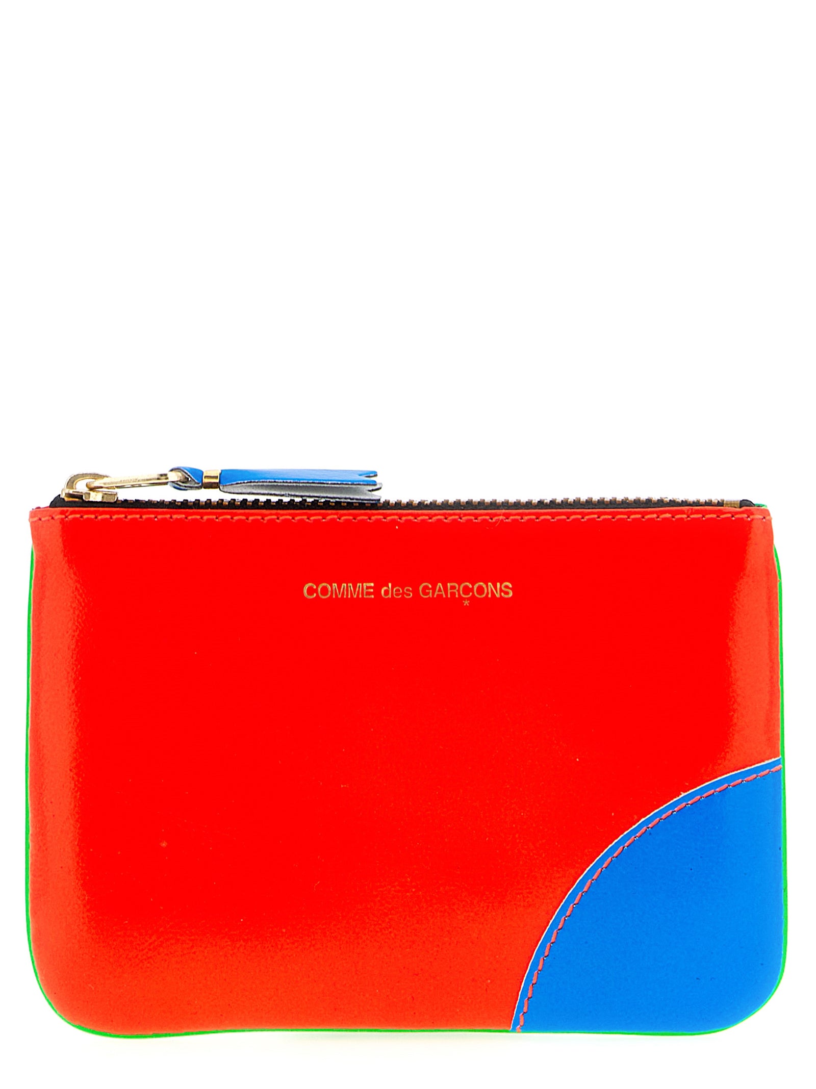 Comme Des Garçons Multicolor Leather Cardholder