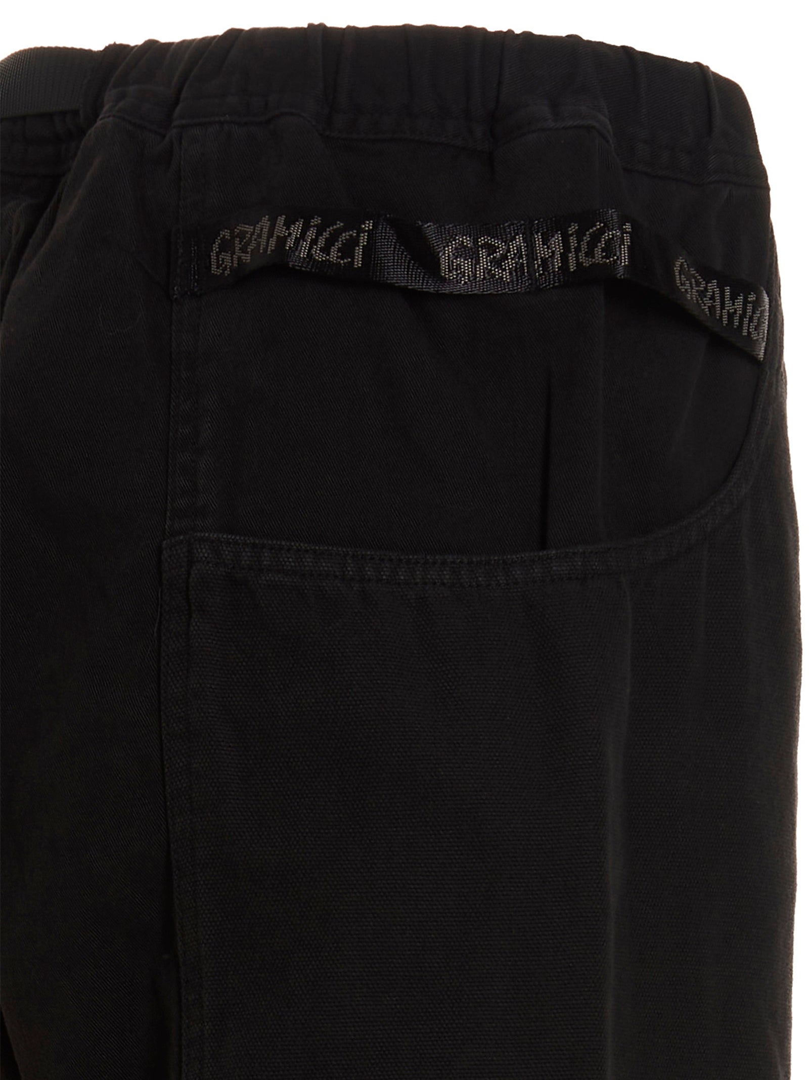 Gramicci Black Cotton Cargo Pants