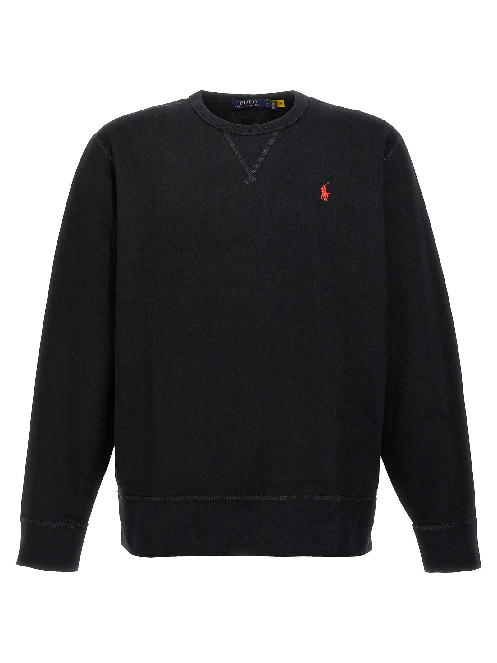 Polo Ralph Lauren Black Cotton Sweatshirt