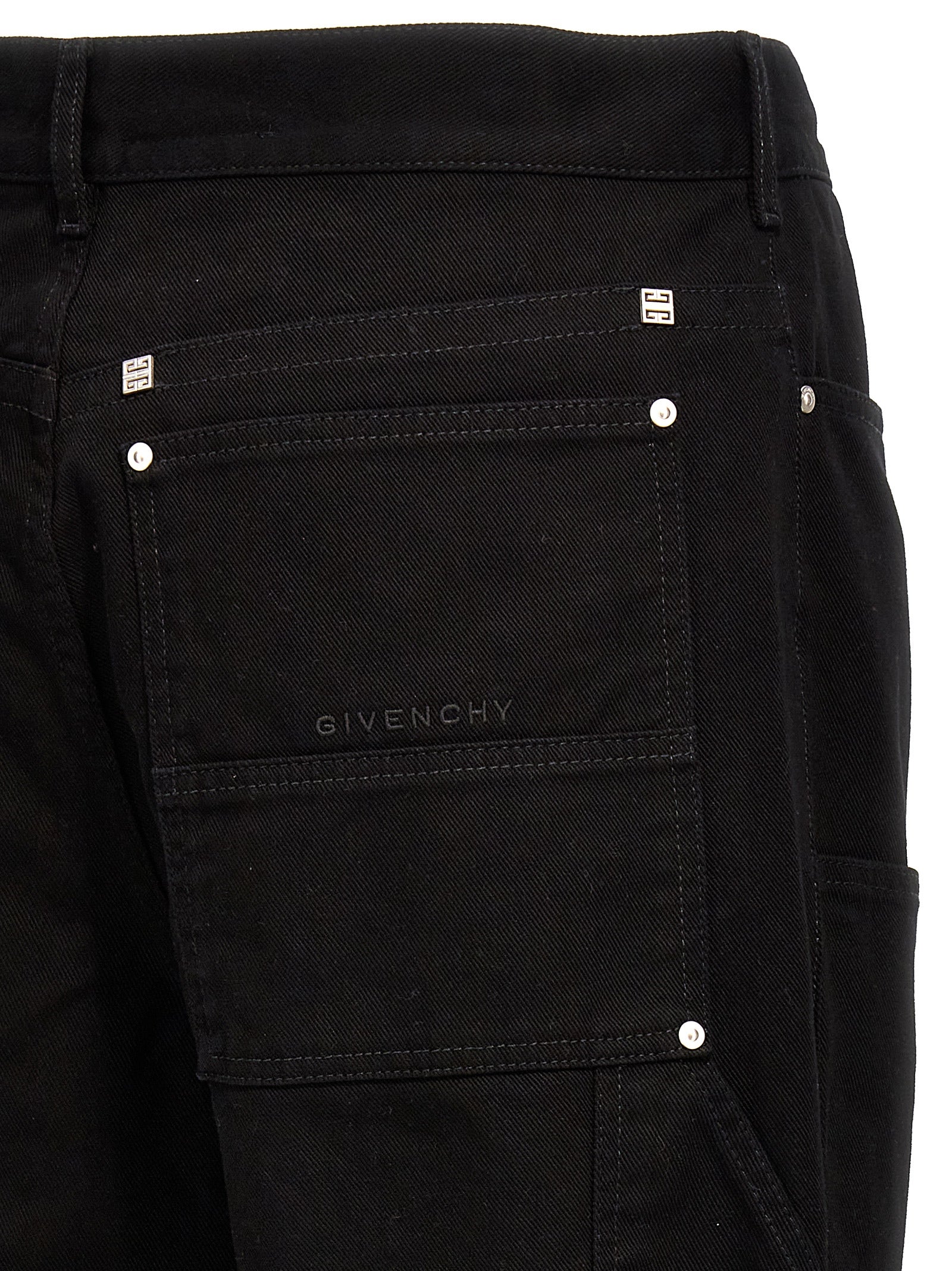 Givenchy Black Cotton Jeans Denim