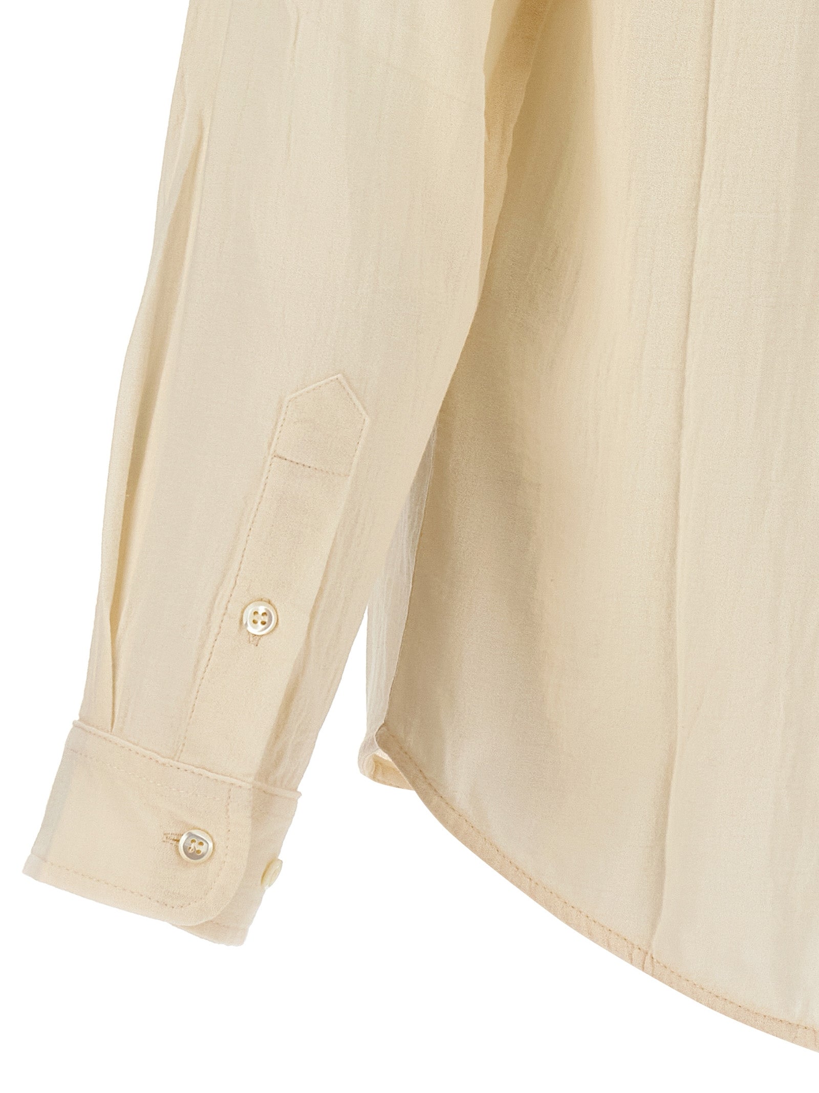 SÉFR White Cotton Blouse