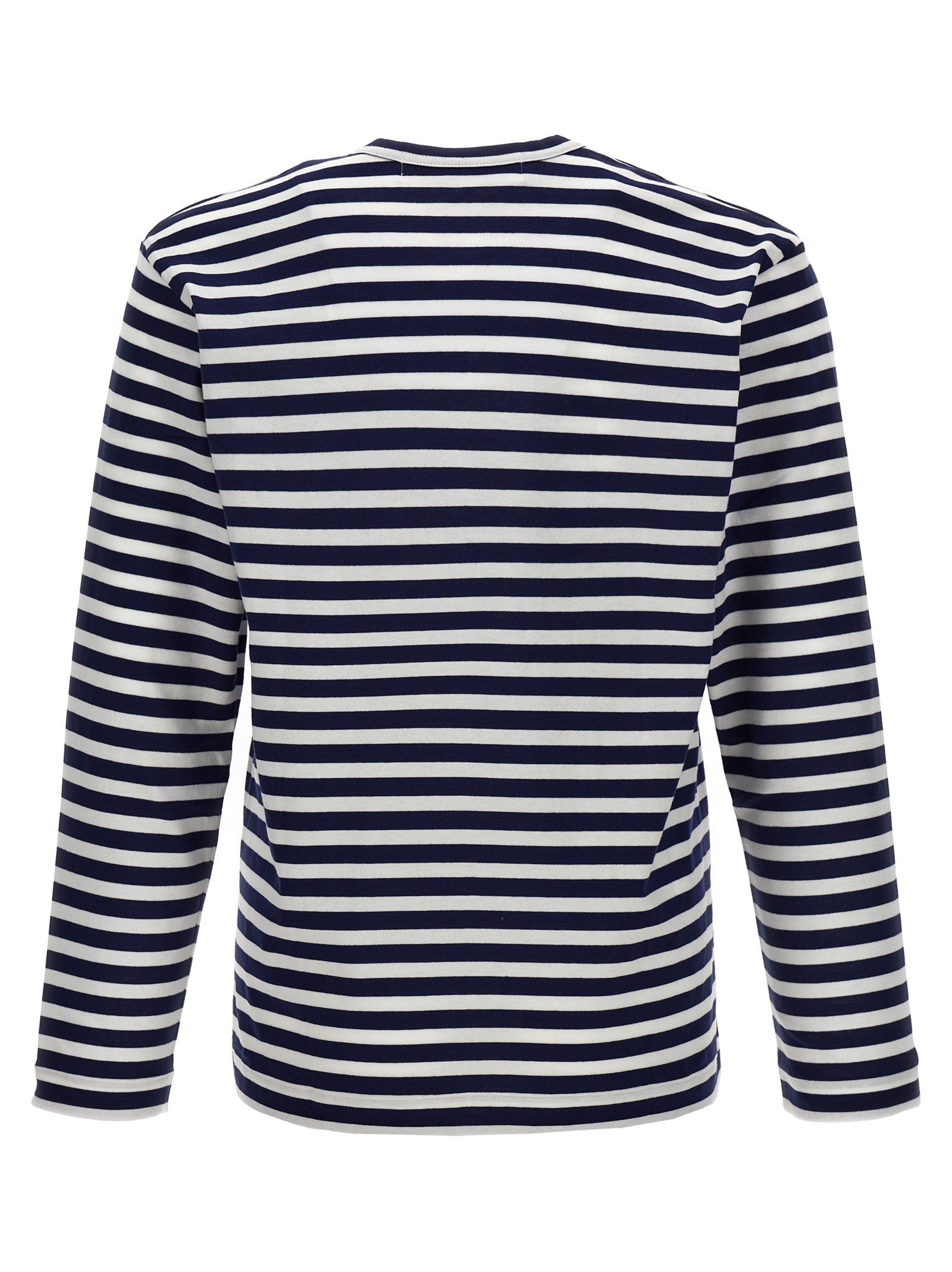 Comme Des Garçons Play Blue Cotton Long Sleeve T-Shirt