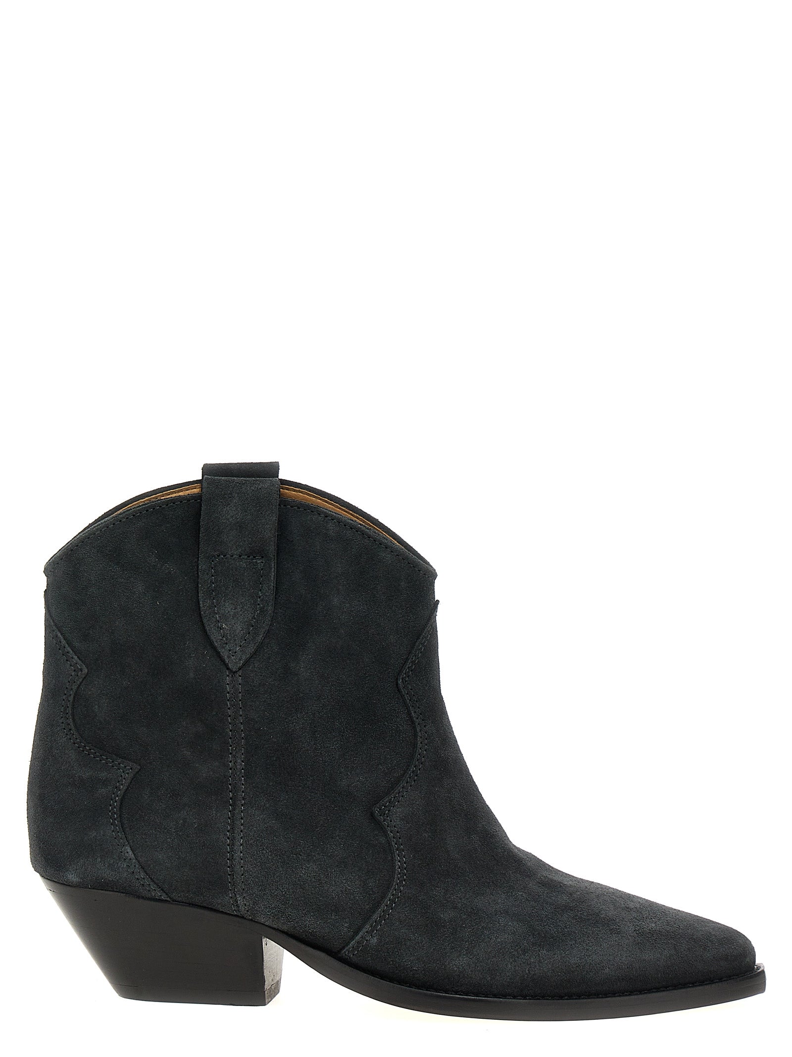 Isabel Marant Black Calfskin Chelsea Boots