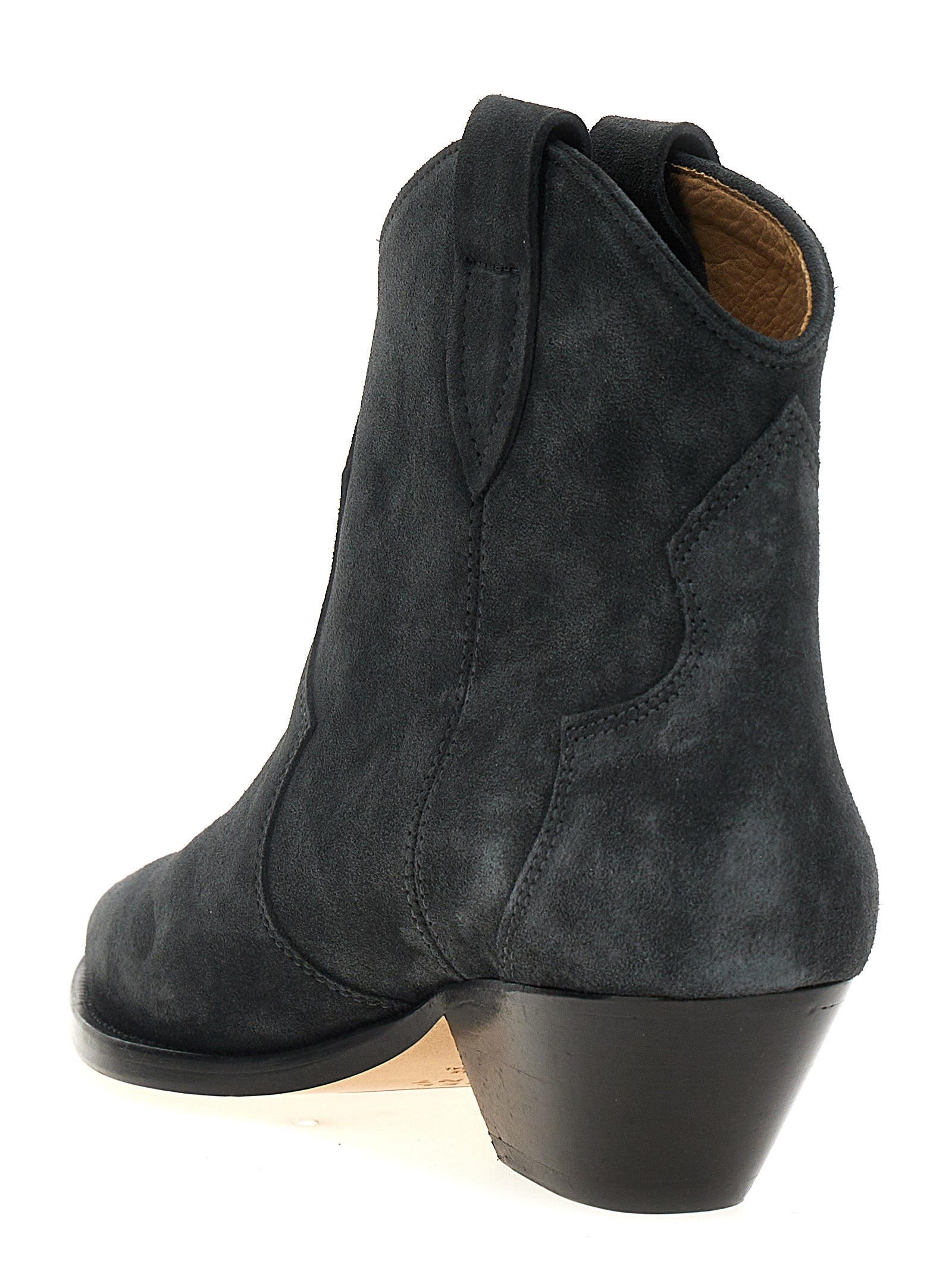 Isabel Marant Black Calfskin Chelsea Boots