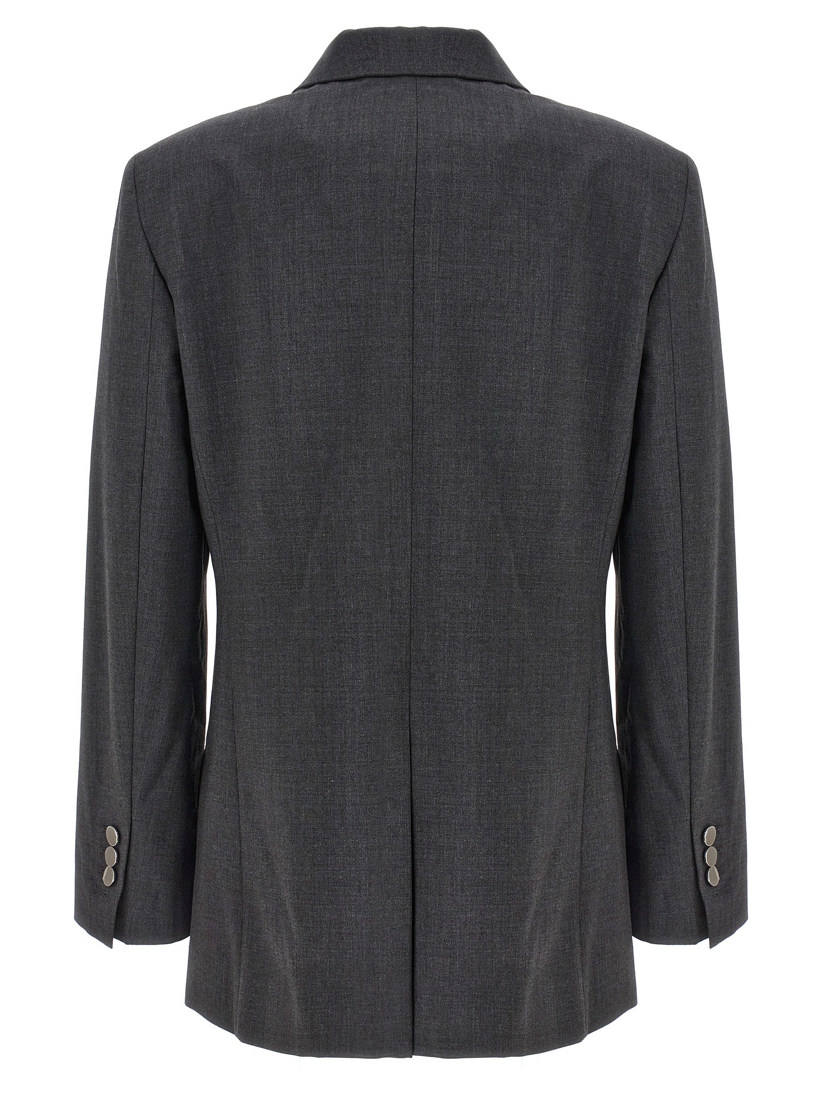 Theory Gray Wool Blazer