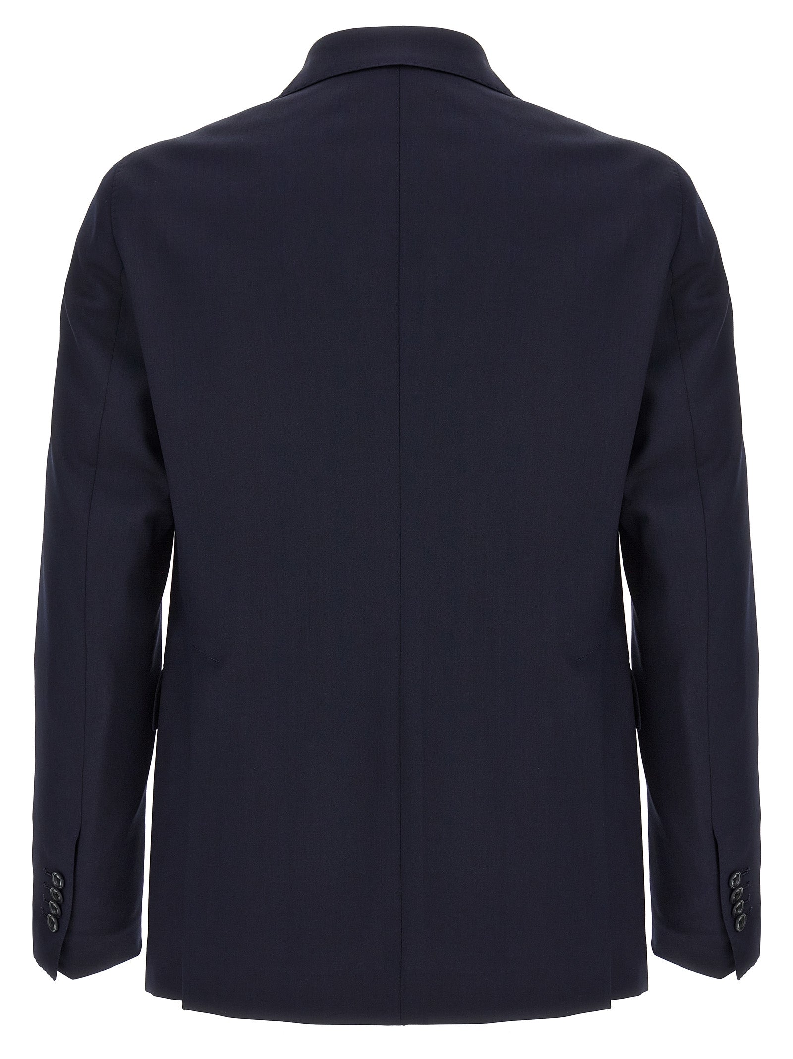 Tagliatore Blue Virgin Wool Two-Piece Suit