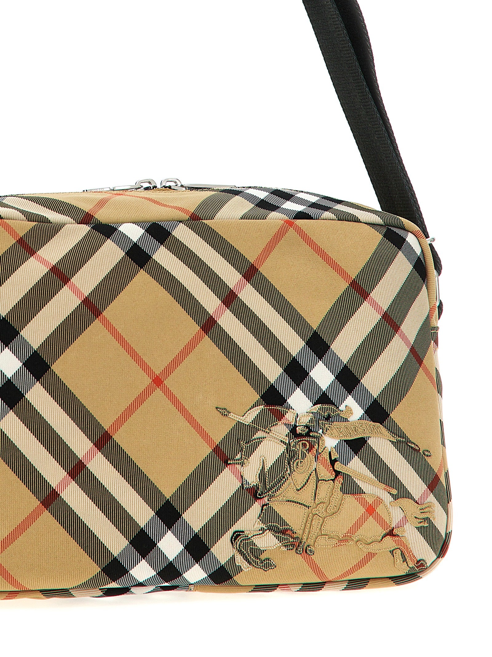 Burberry Beige Polyester Crossbody Bag