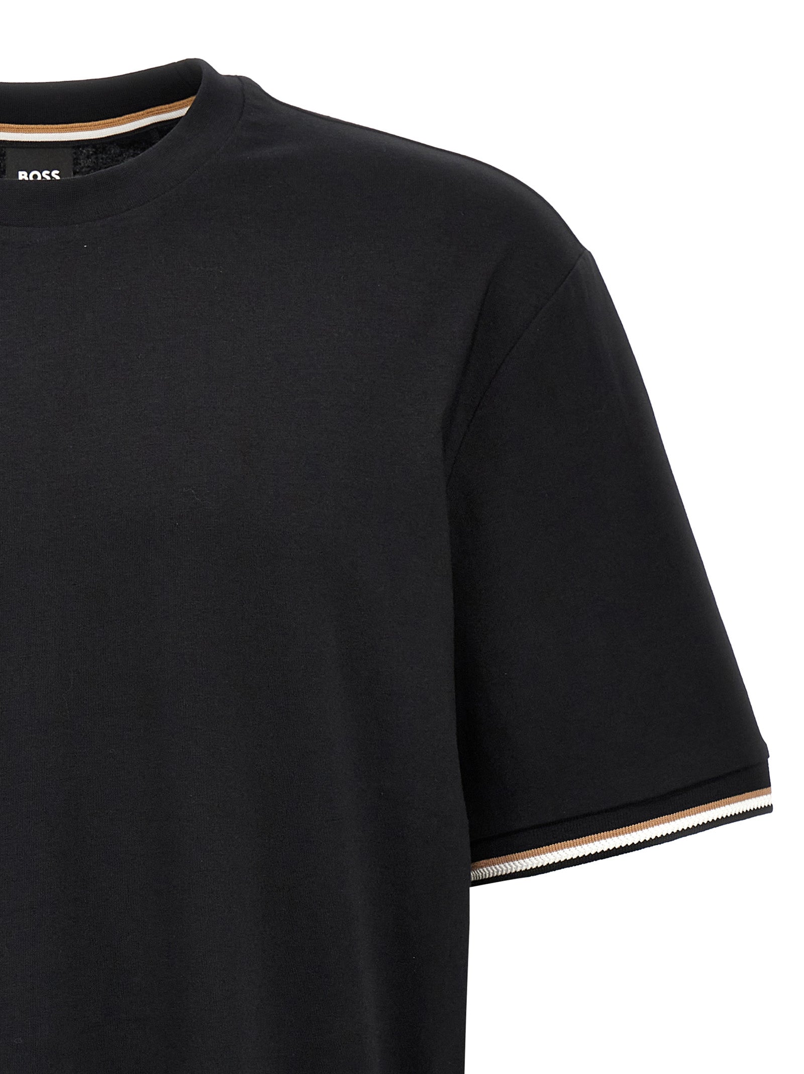 Hugo Boss Black Cotton T-Shirt