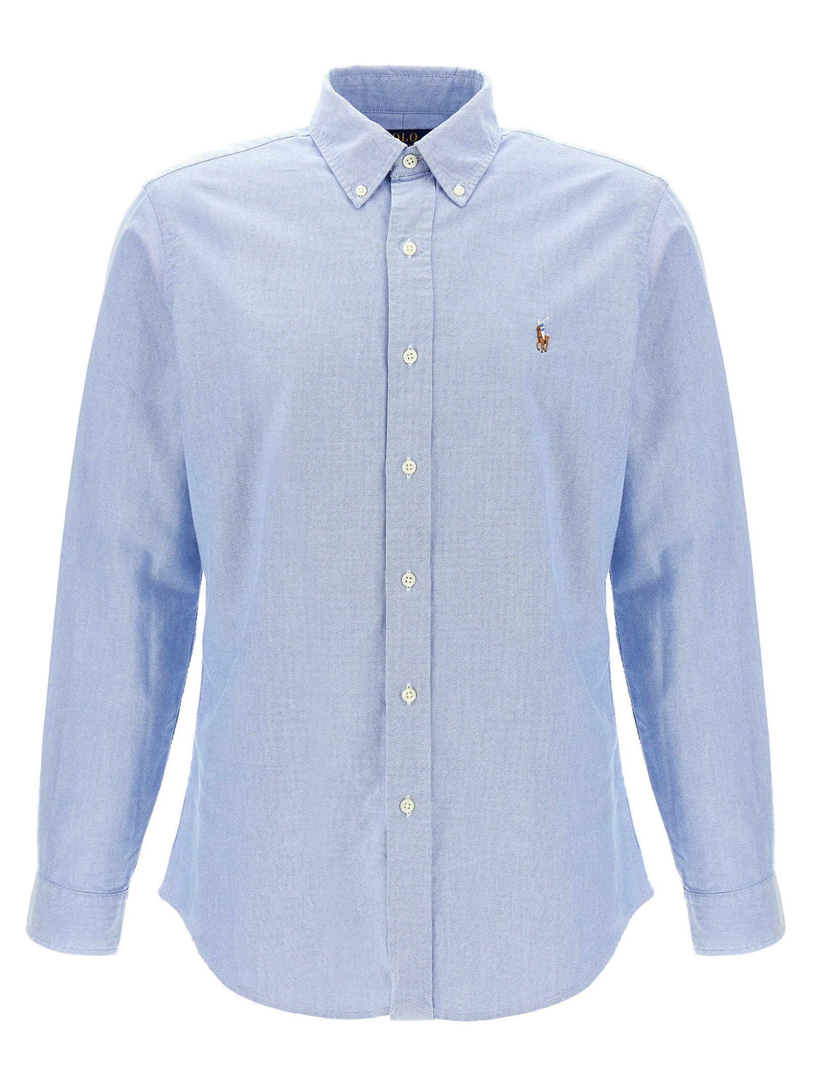 Polo Ralph Lauren Blue Cotton Blouse