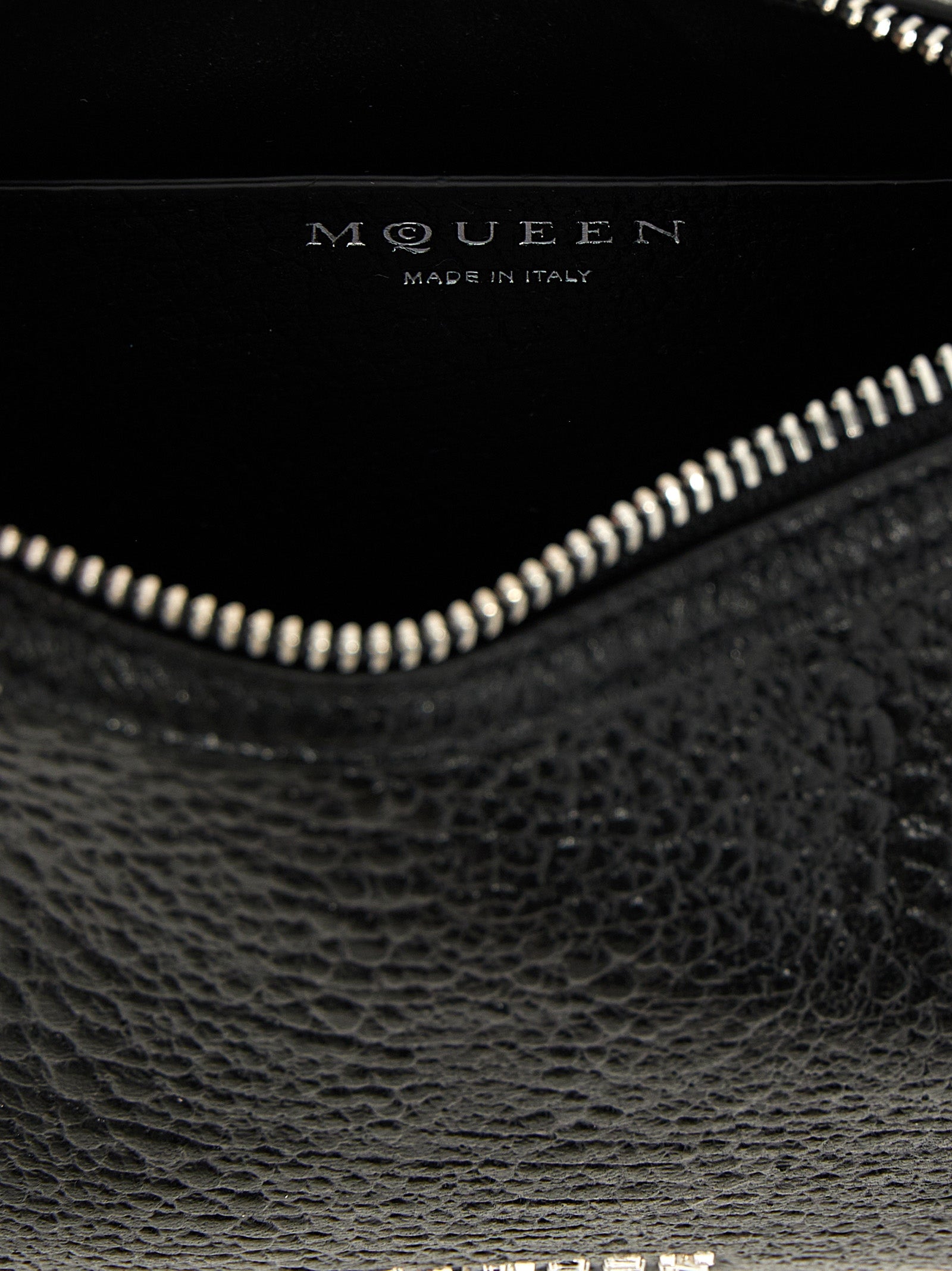 Alexander McQueen Black Lamb Leather Handbag