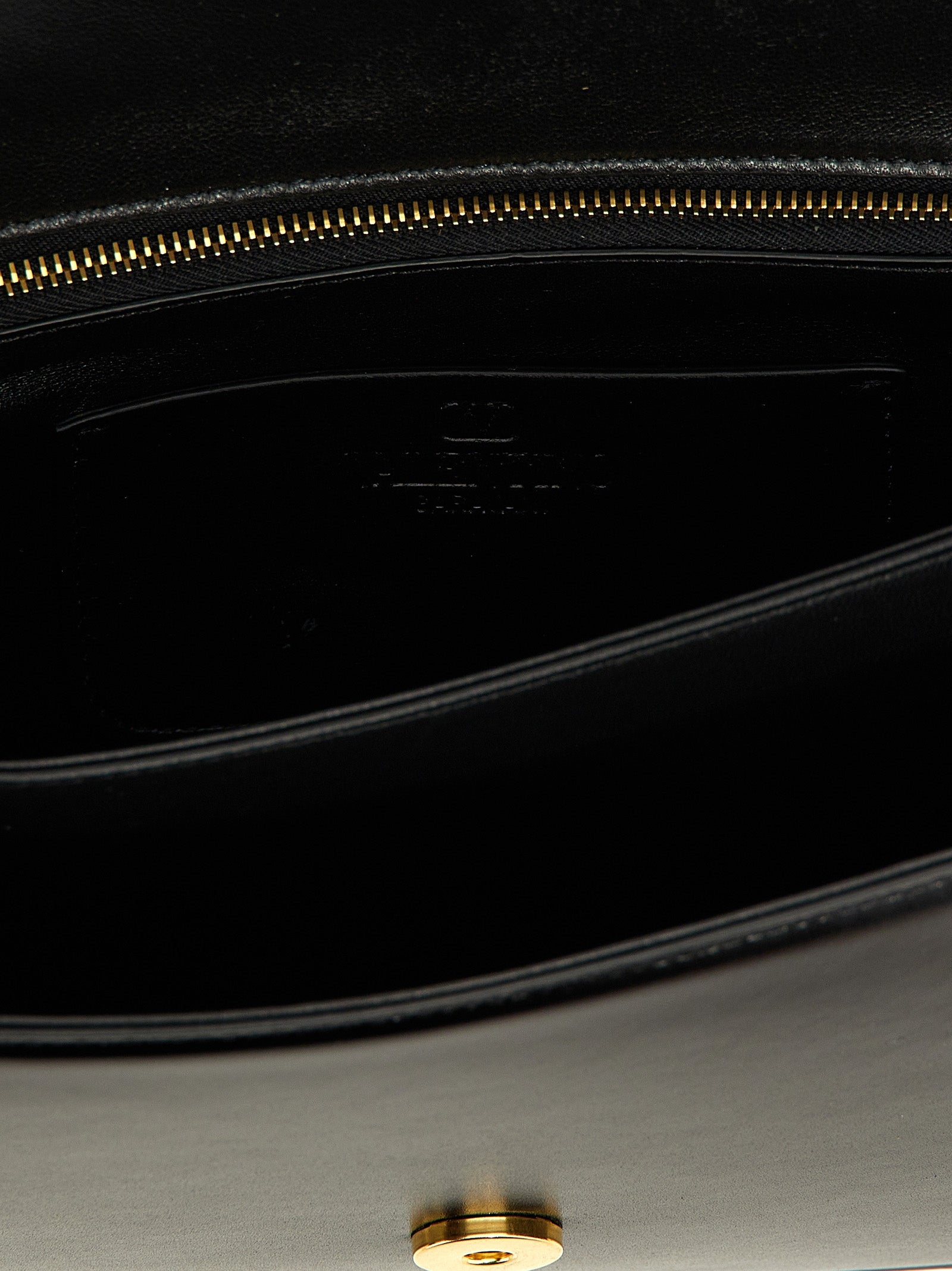 Valentino Garavani Black Calfskin Shoulder Bag