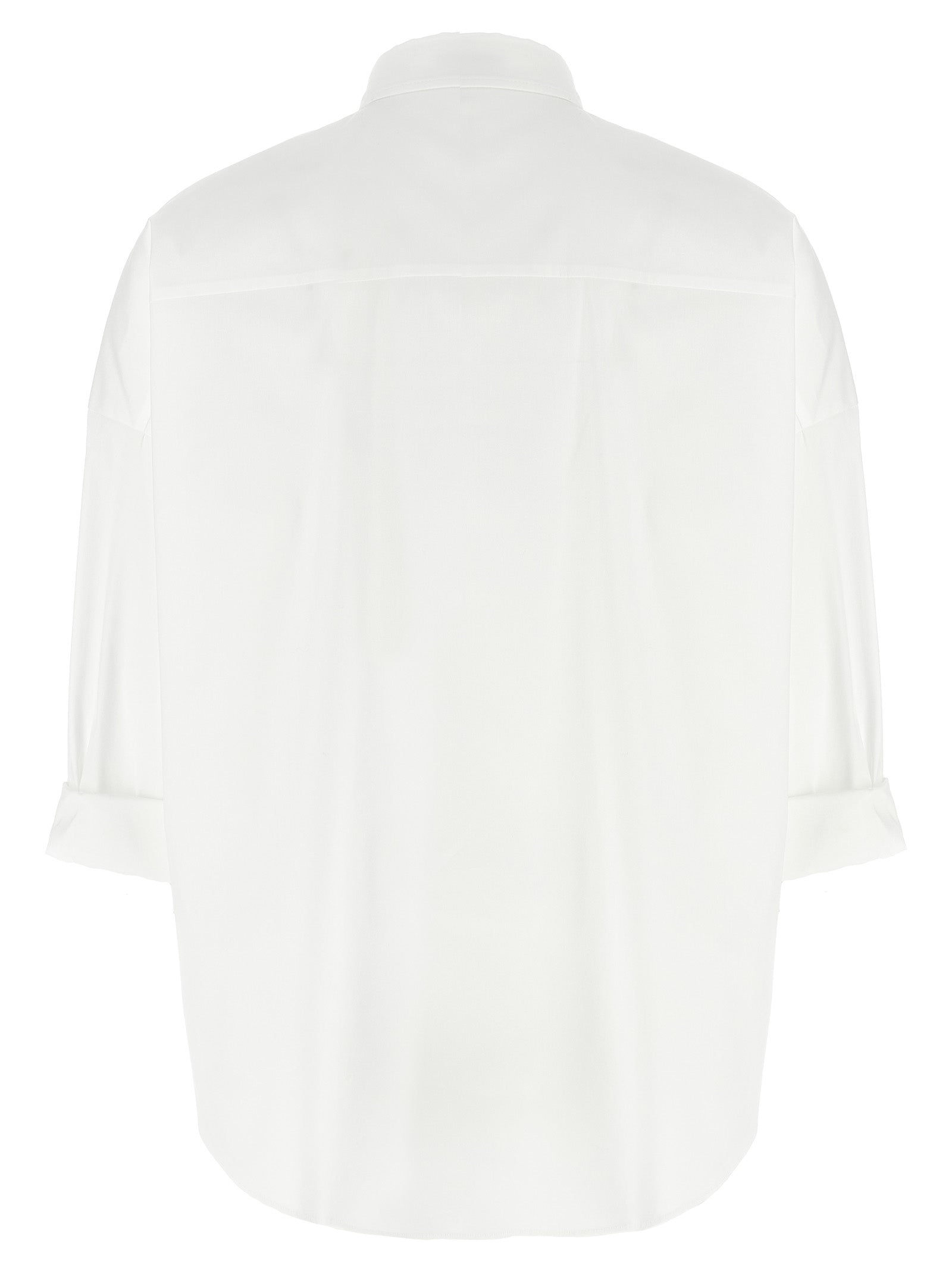 Brunello Cucinelli White Cotton Blouse