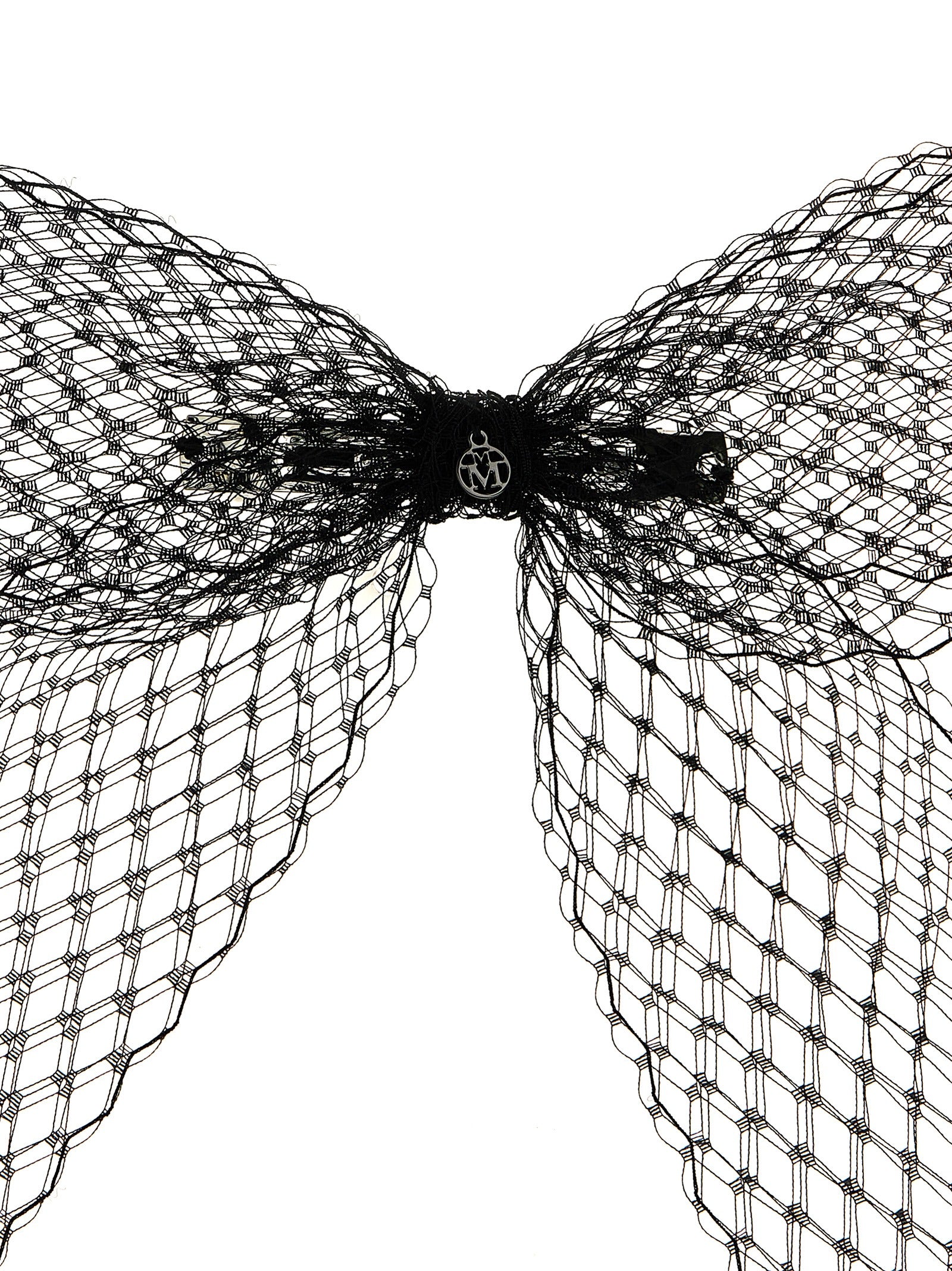 Maison Michel Black Polyester Hair Clip