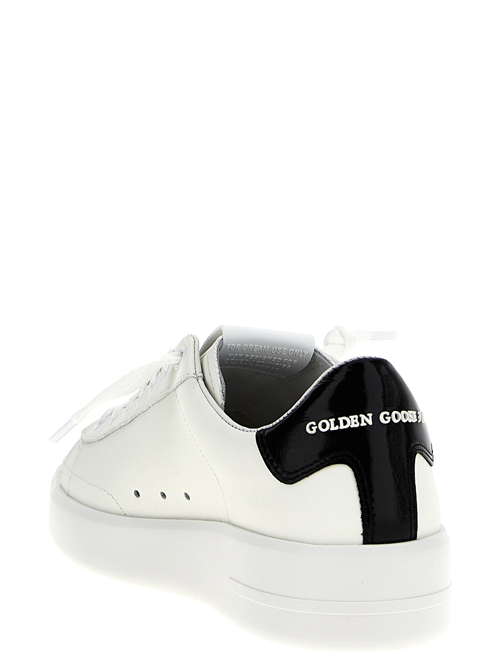 Golden Goose Black Cowhide Low Top Sneakers