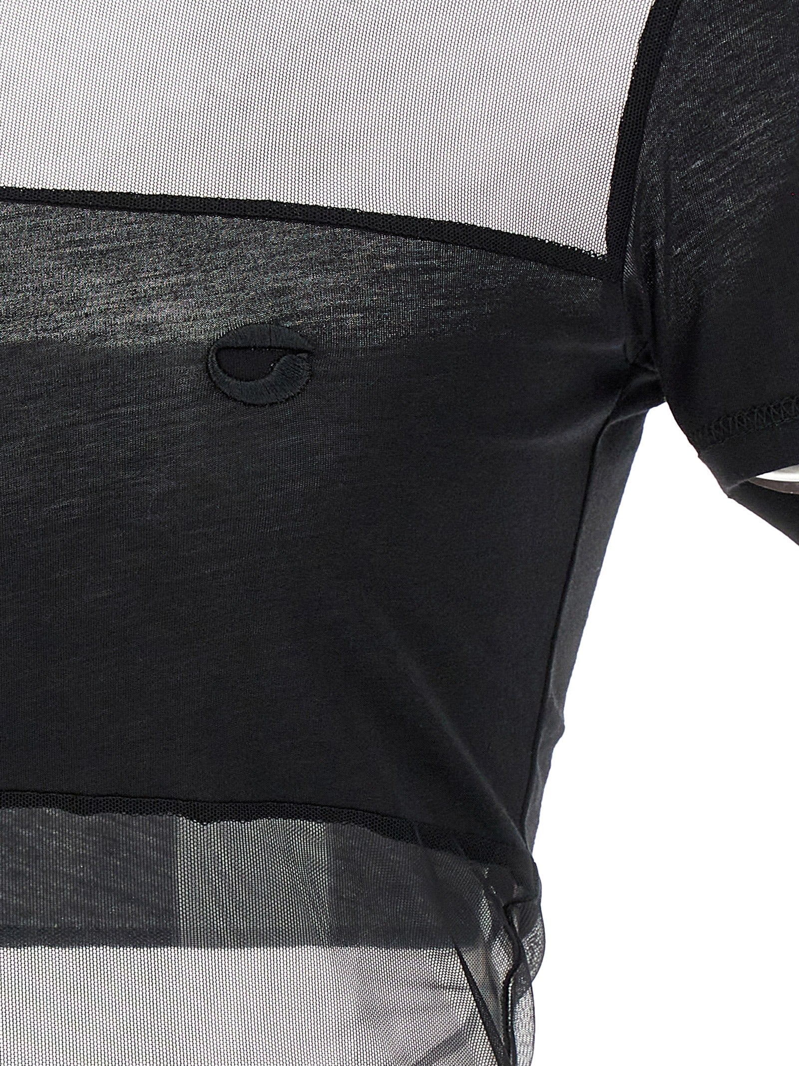 Coperni Black Cotton Polo Shirt
