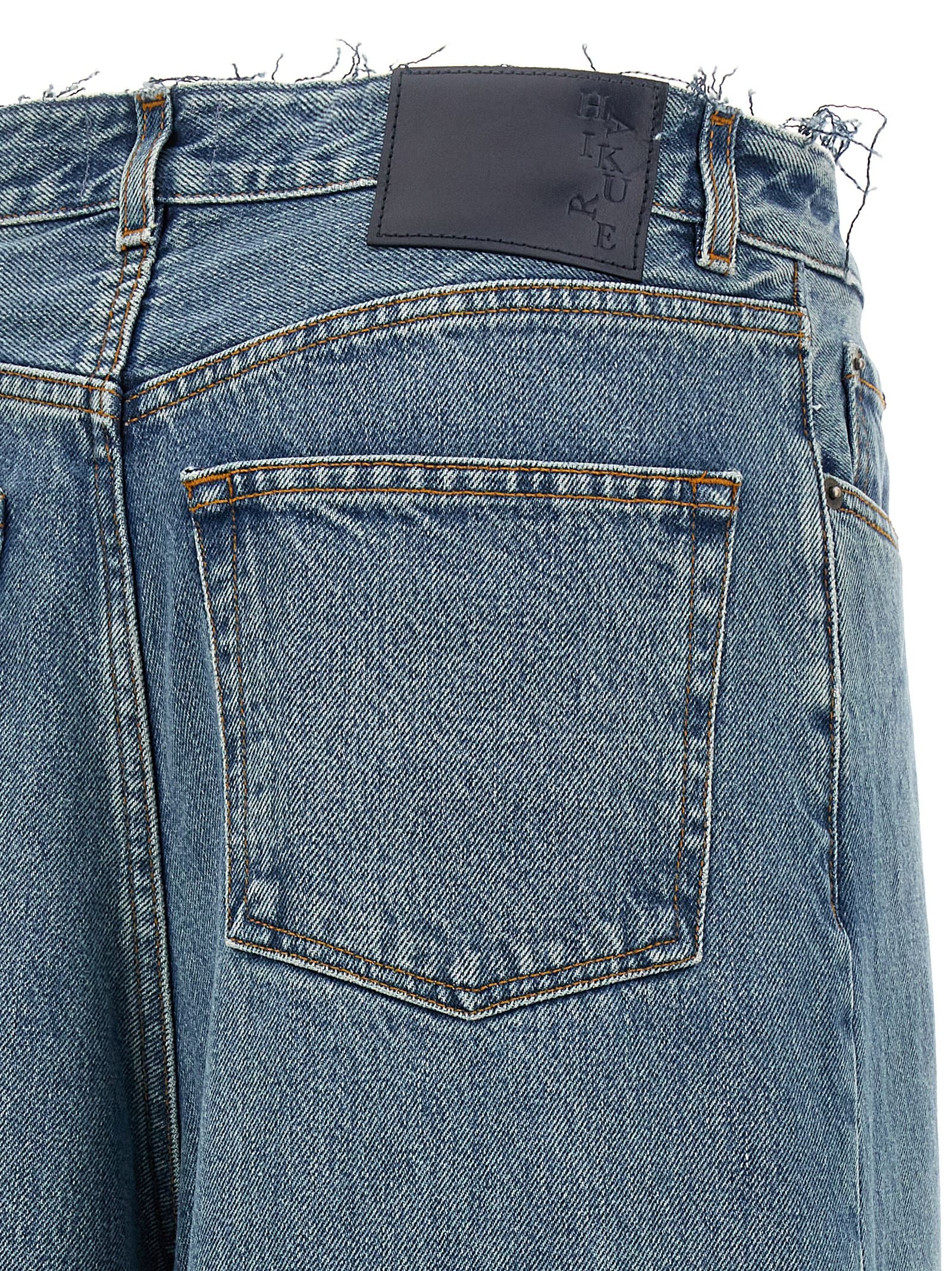 Haikure Blue Cotton Jeans Denim