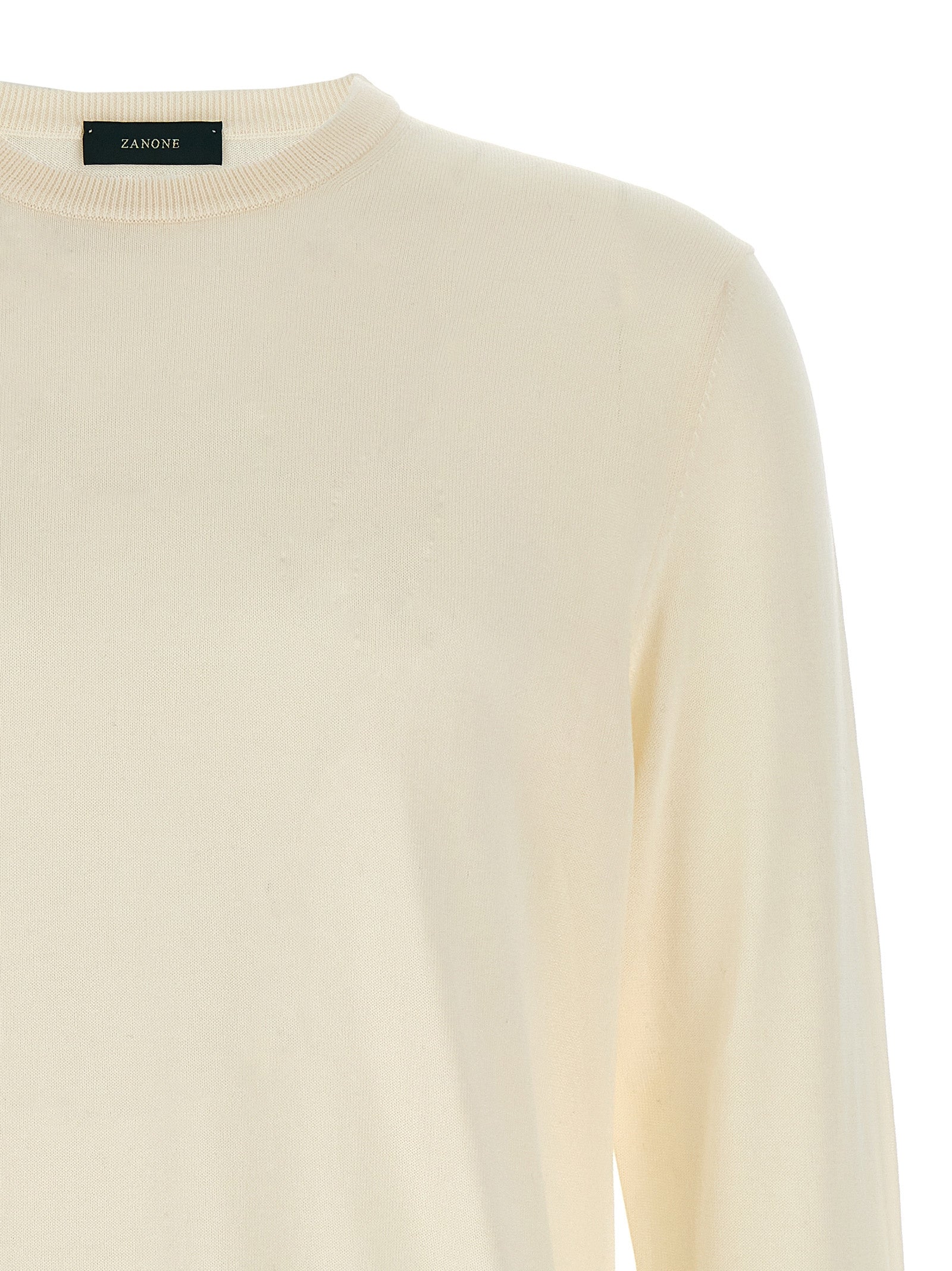 ZANONE White Cotton Cardigan